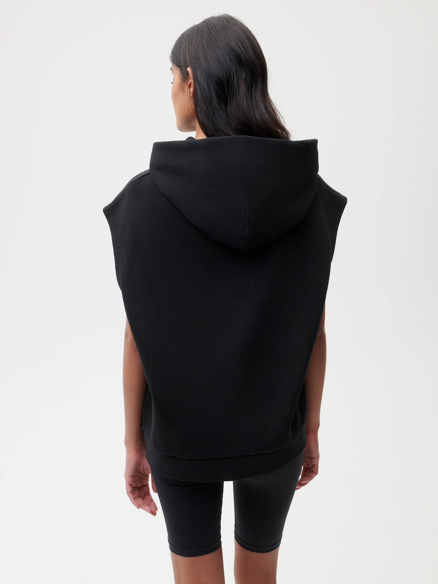 365 Sleeveless Hoodie Female