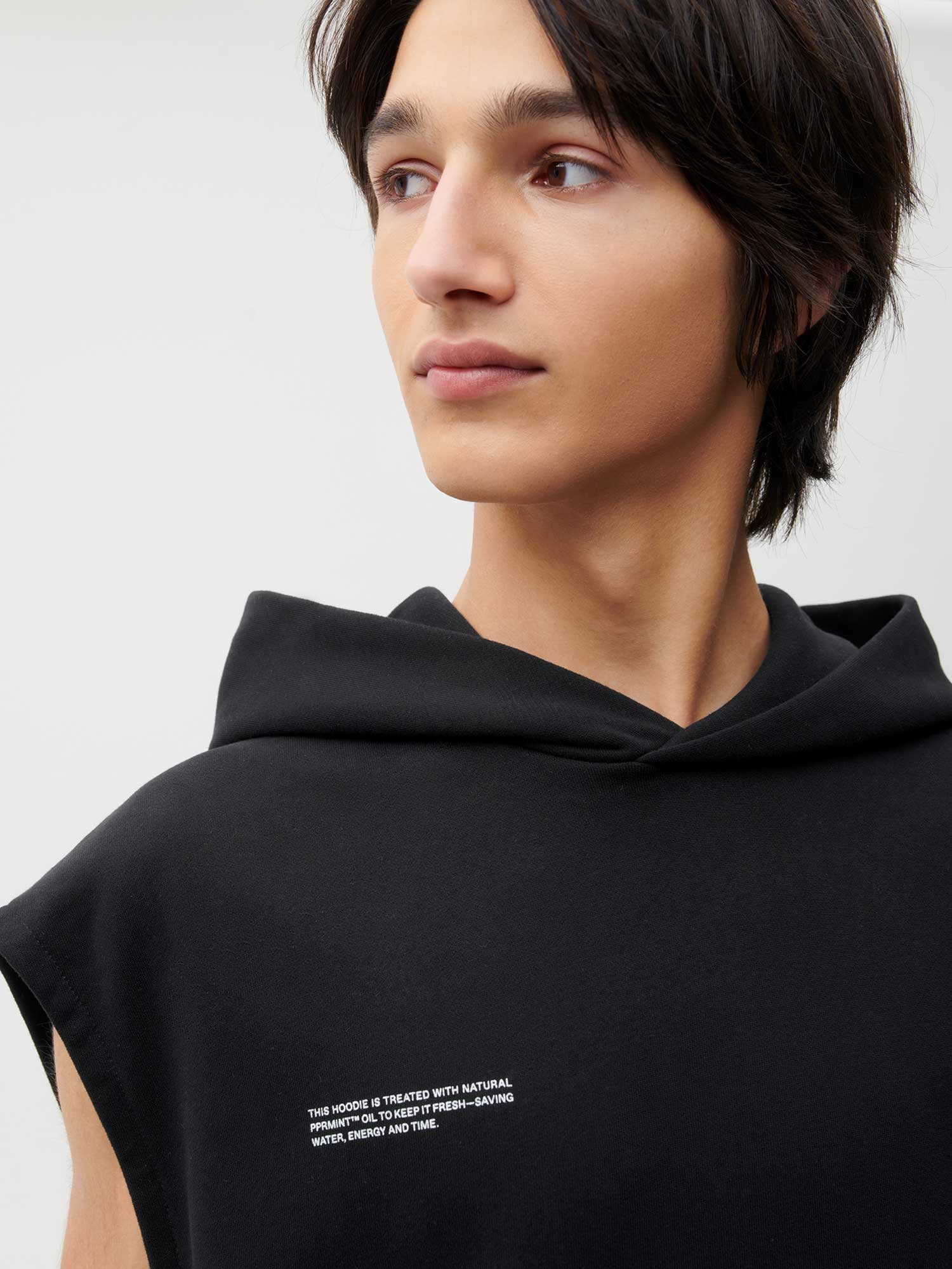 365 Sleeveless Hoodie Male