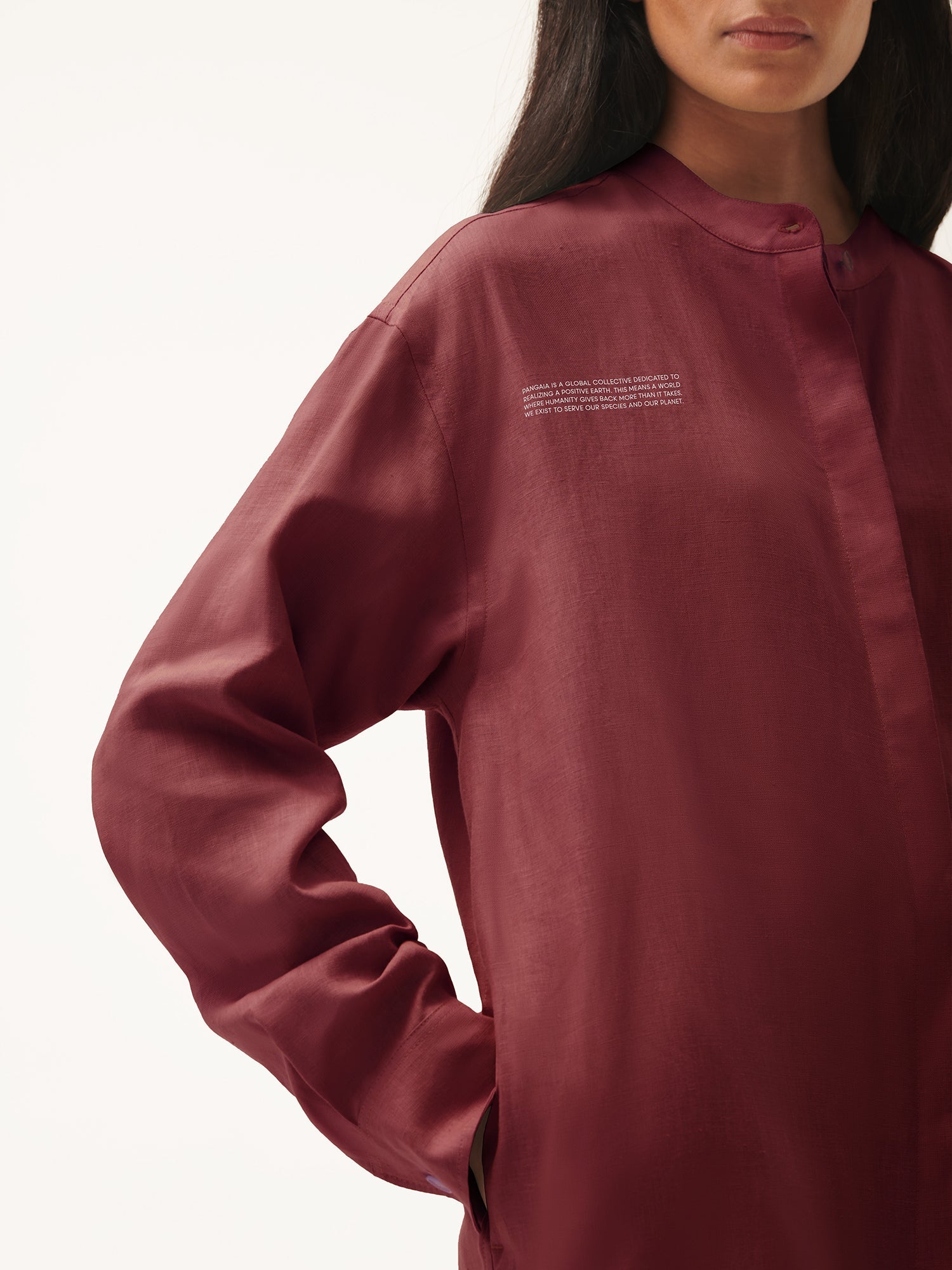 DNA_Linen_Dress_Garnet_Red-female-3