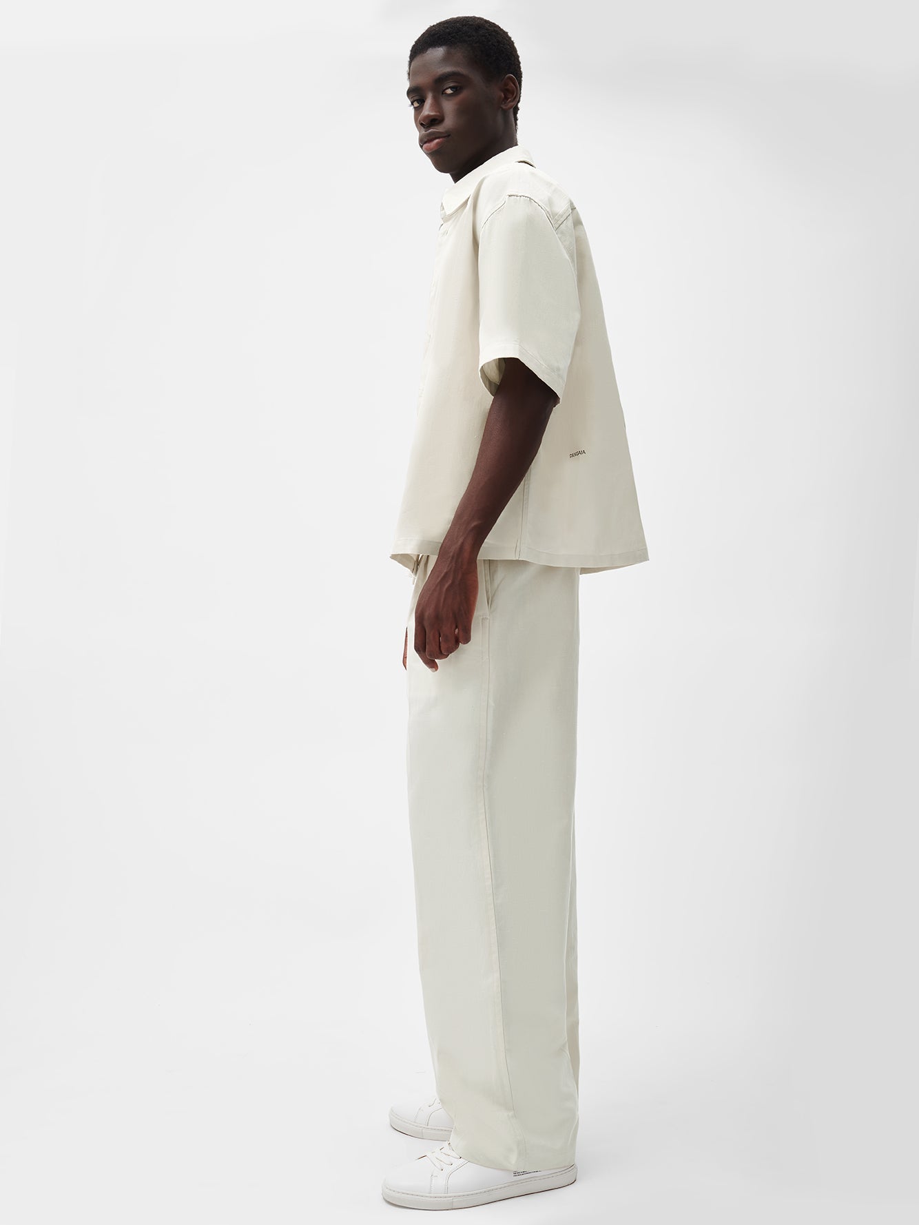 Mens-Cotton-Linen-Trouser-Limestone-Model-Male-4