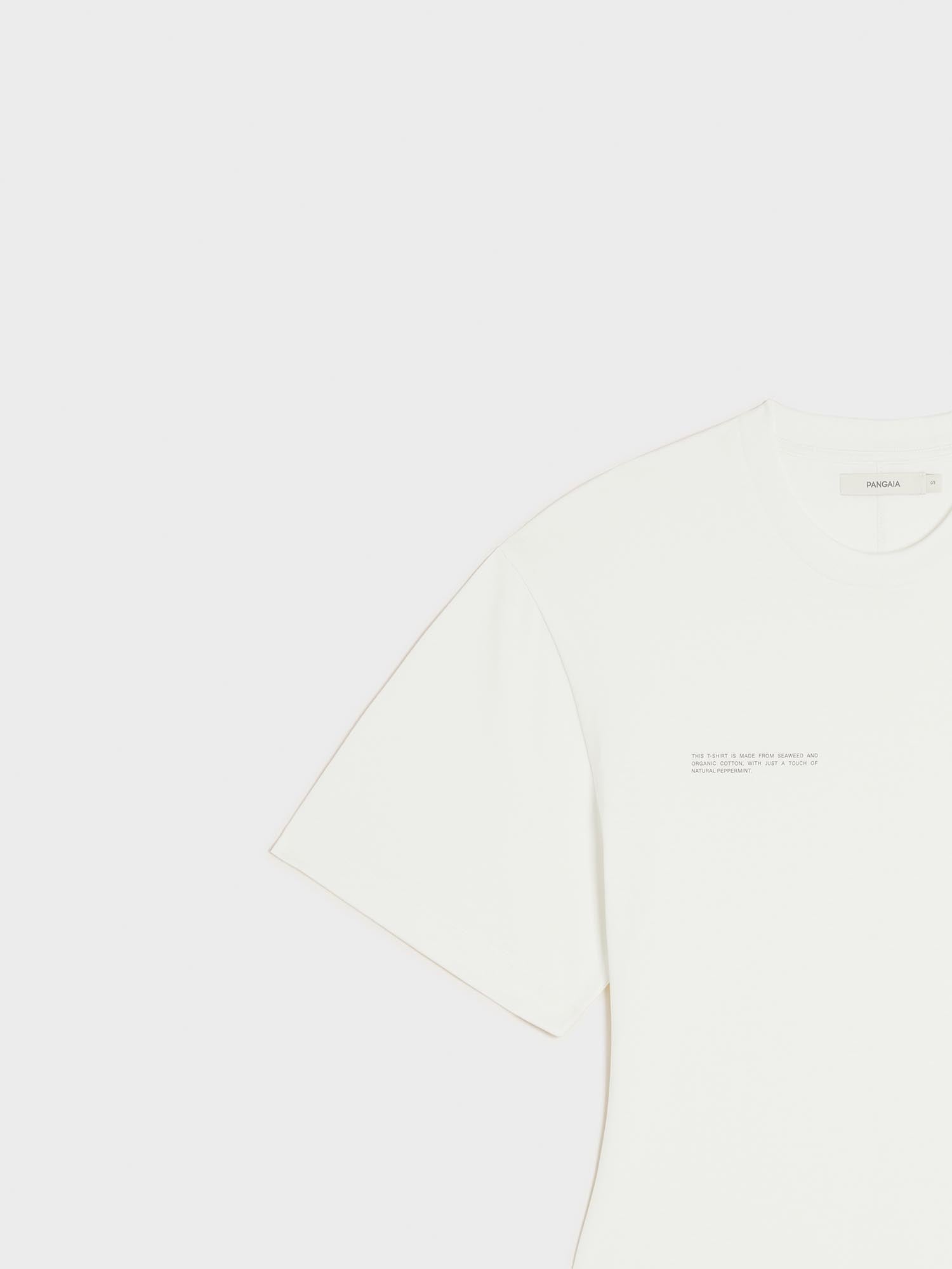 Seaweed Fiber Wide Sleeve T Shirt Off White