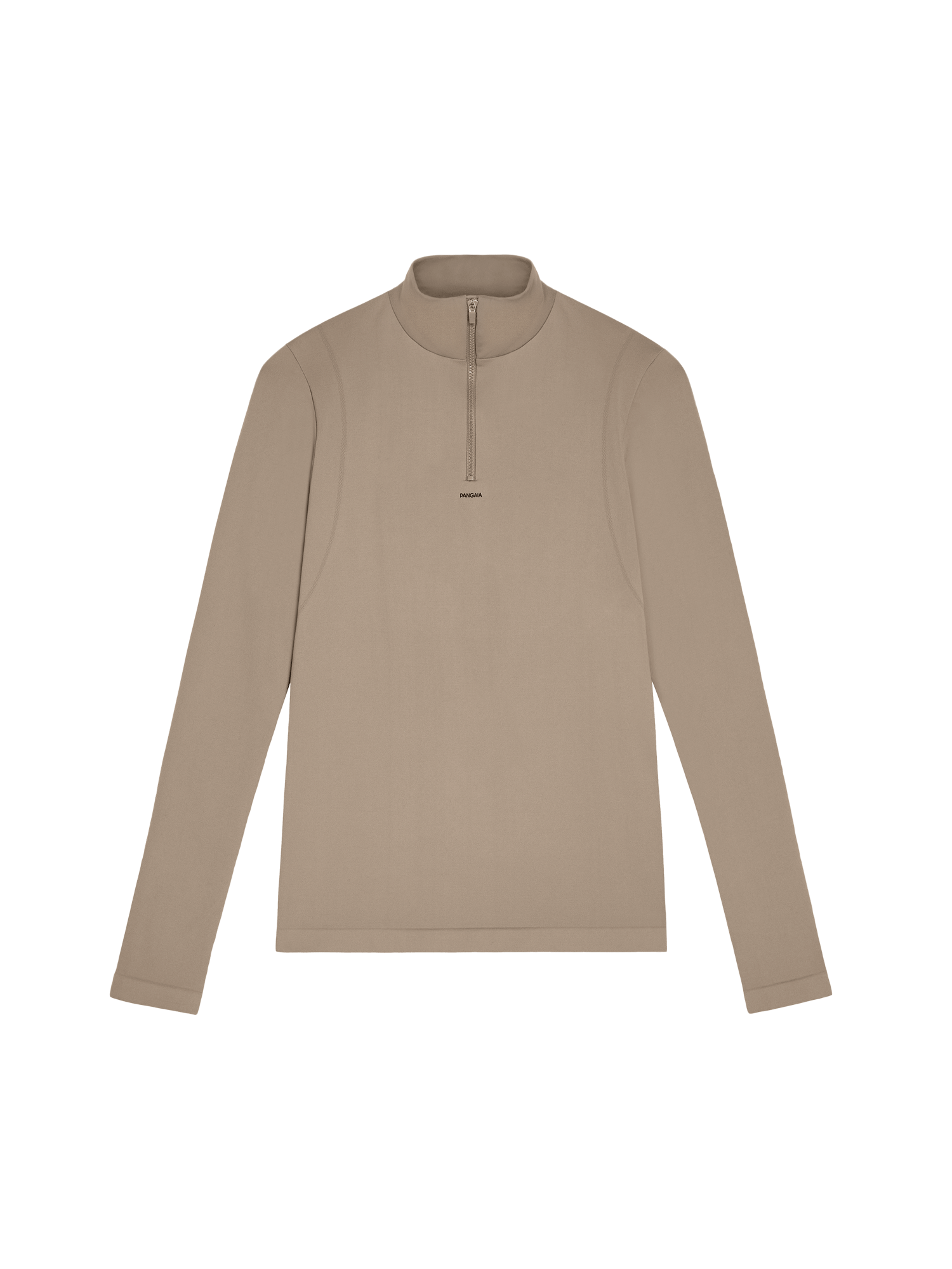 Activewear Womens Long Sleeve Top Taupe-packshot-3