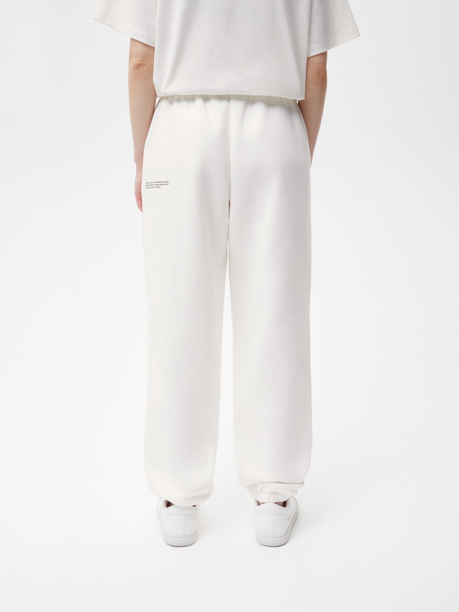 Airink Heavyweight Recycled Cotton Track Pants Off White Female