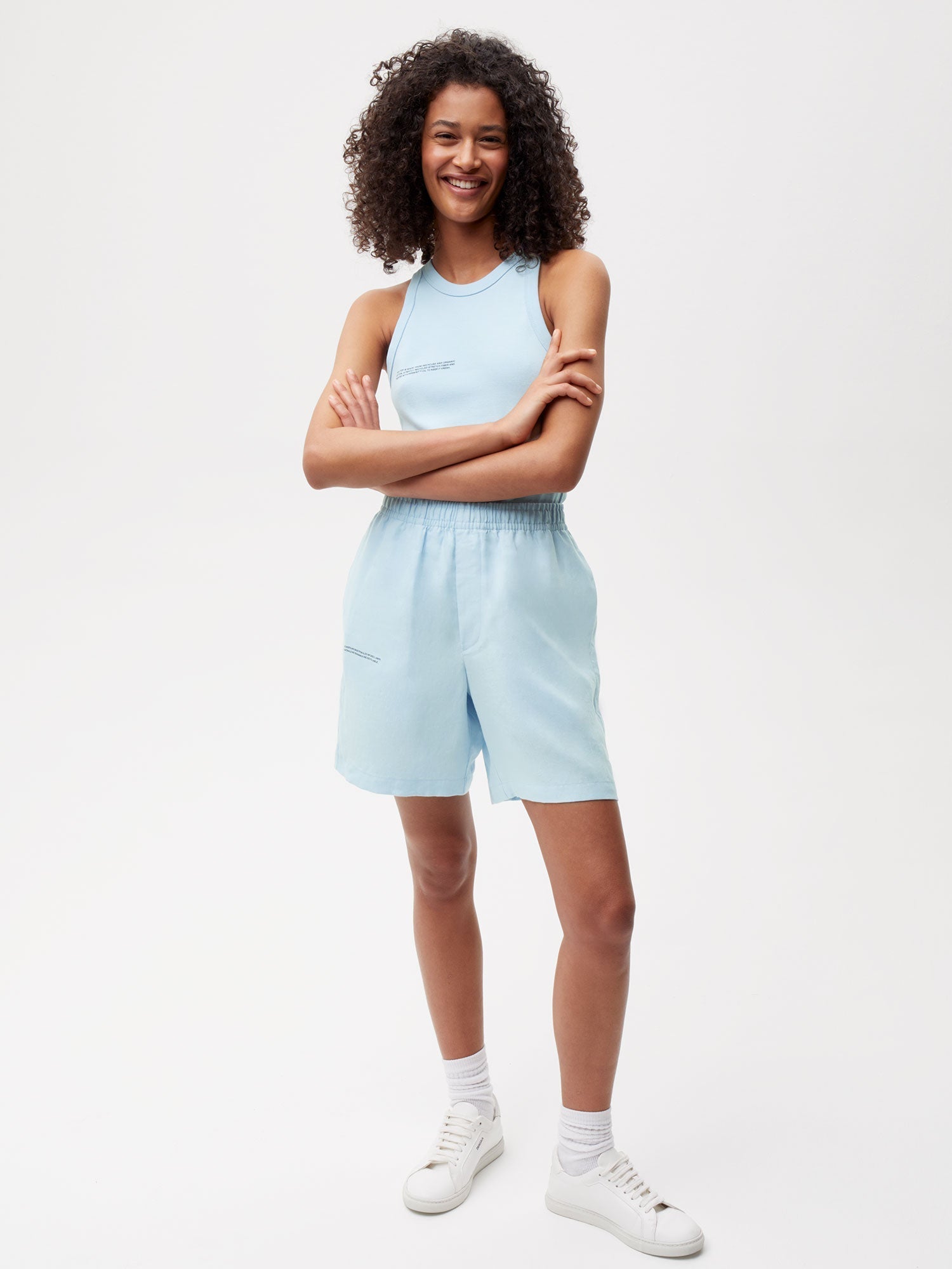 Aloe Linen Shorts Female