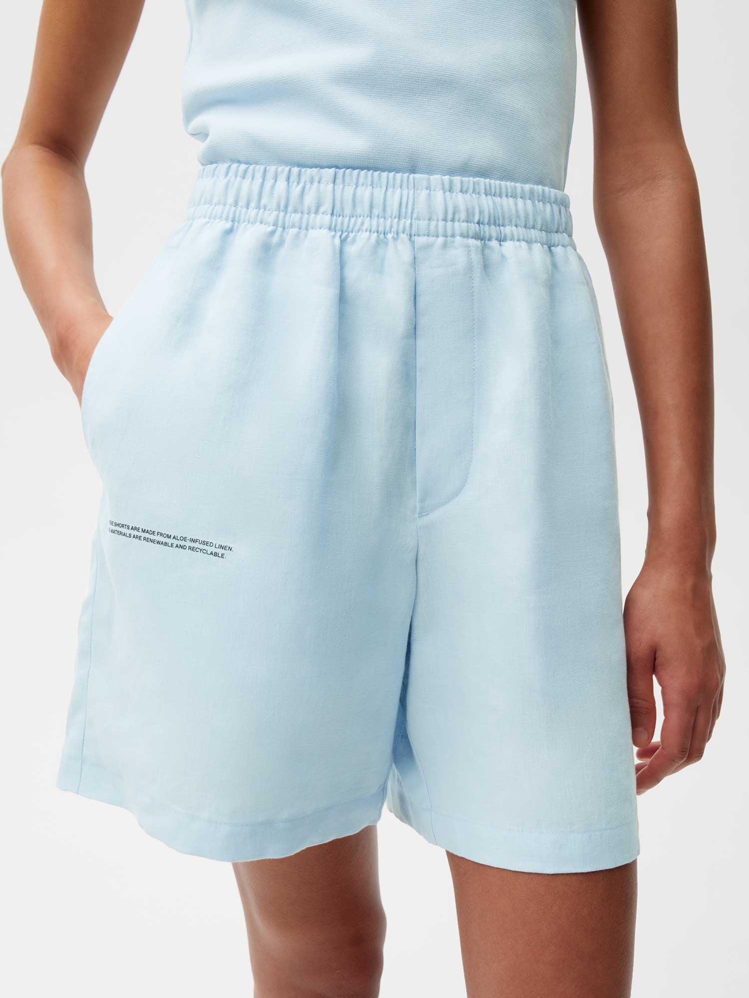 Aloe Linen Shorts Female