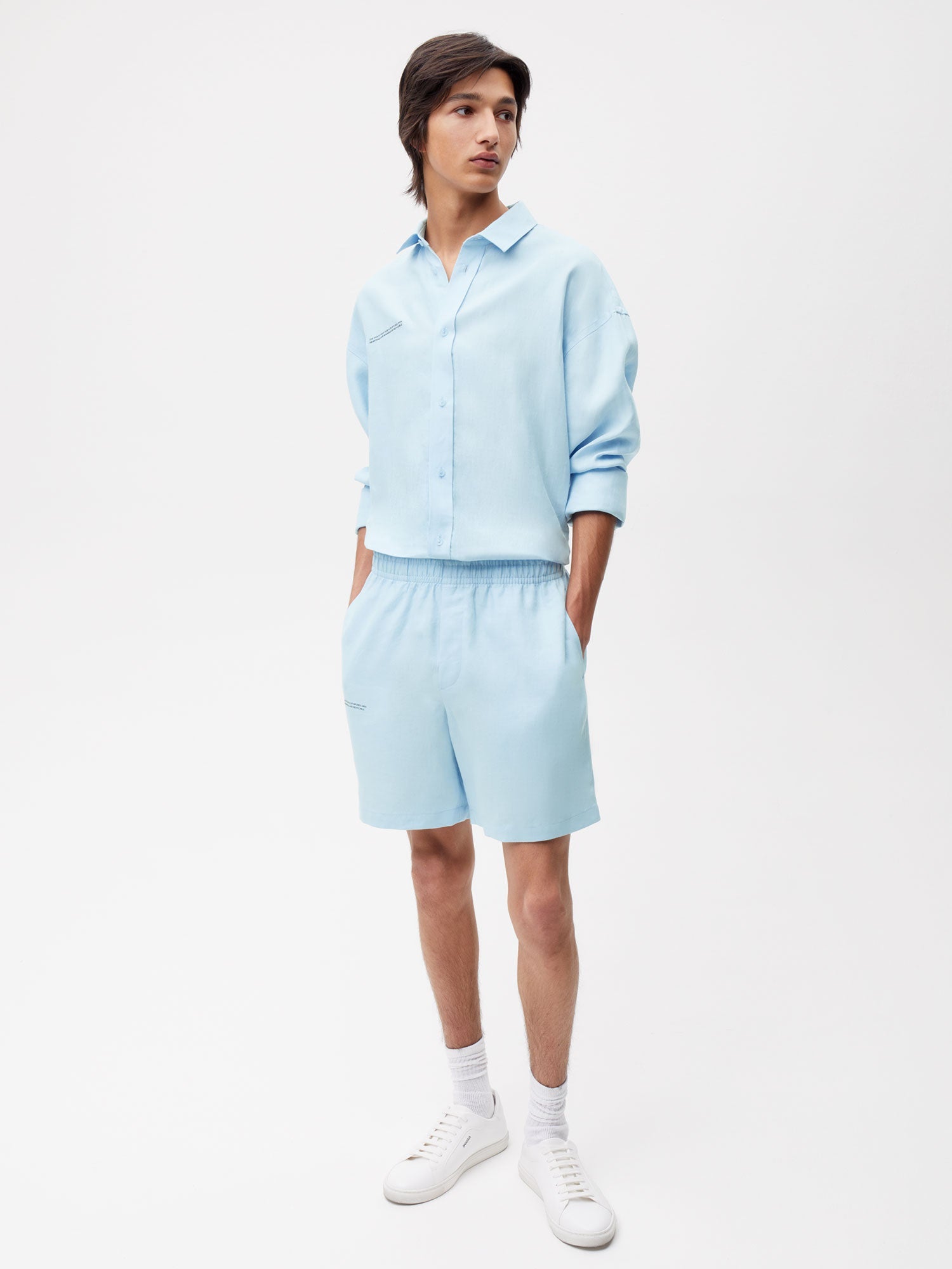 Aloe Linen Shorts Male