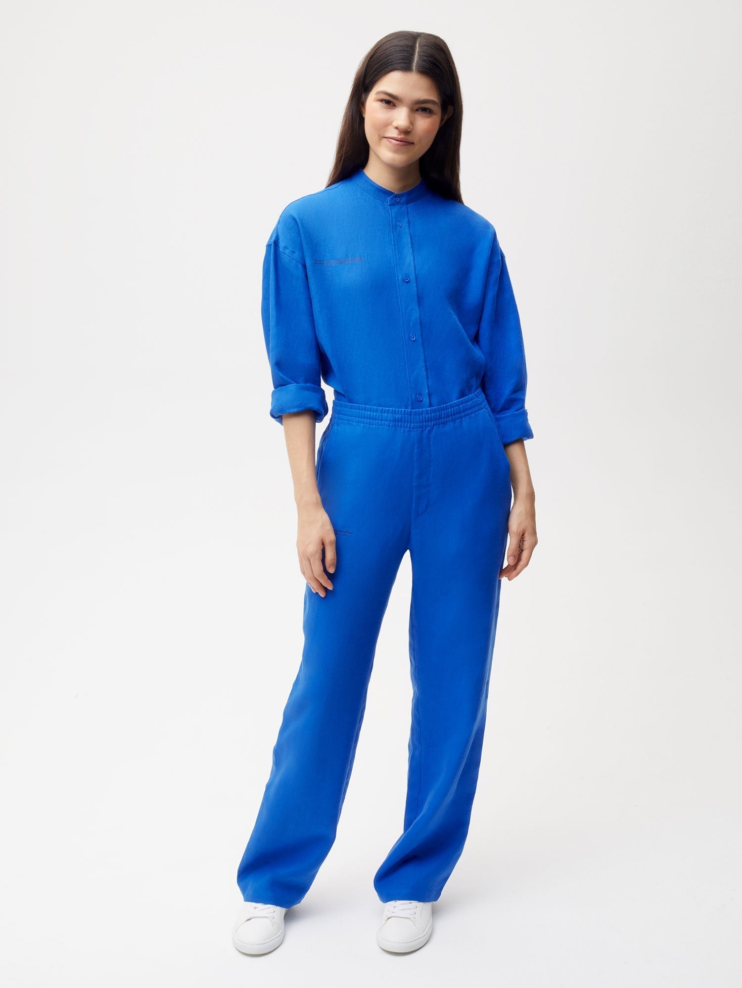 Aloe Linen Wide Leg Pants Female