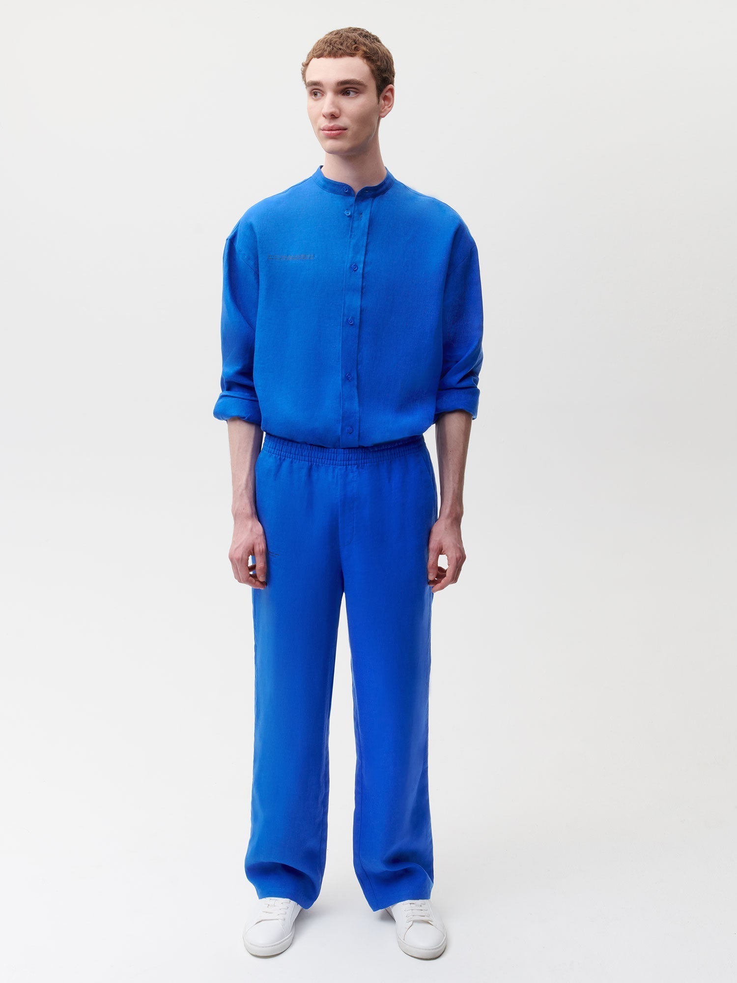 Aloe Linen Wide Leg Pants Male