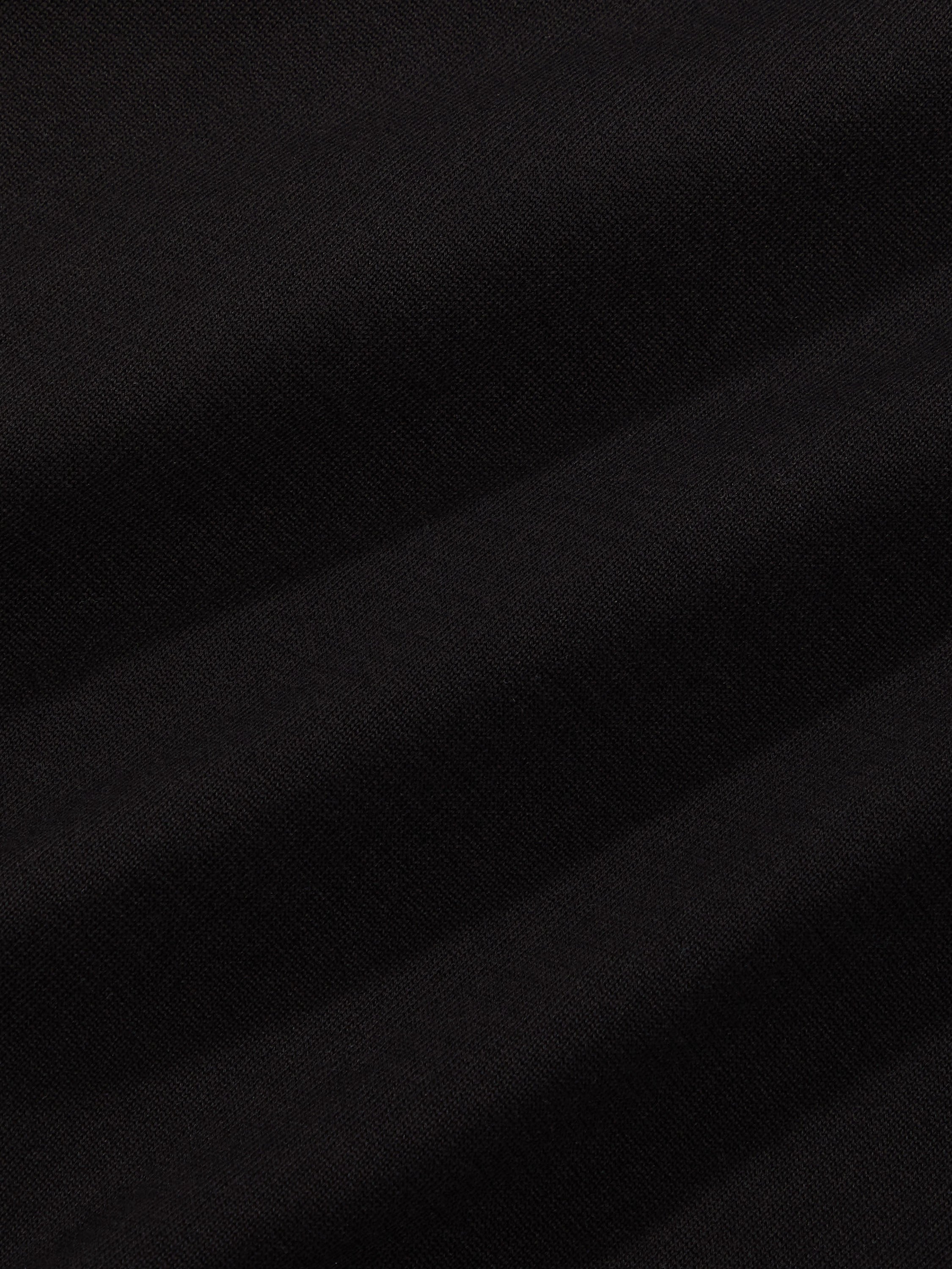 Cotton-Knit-Long-Shorts-Black-material