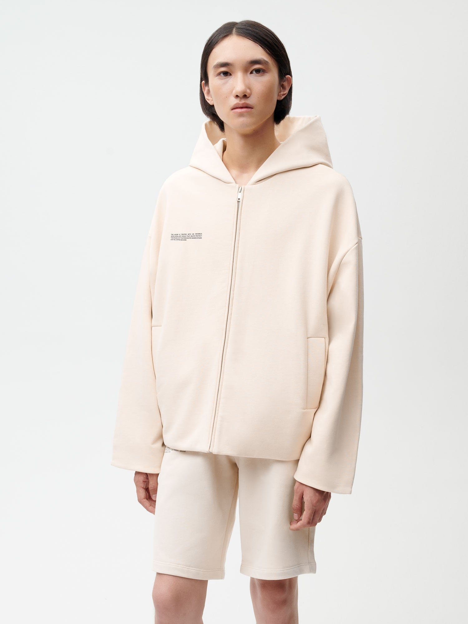 Dropel-Half-Zip-Hoodie-Sand-Male-1