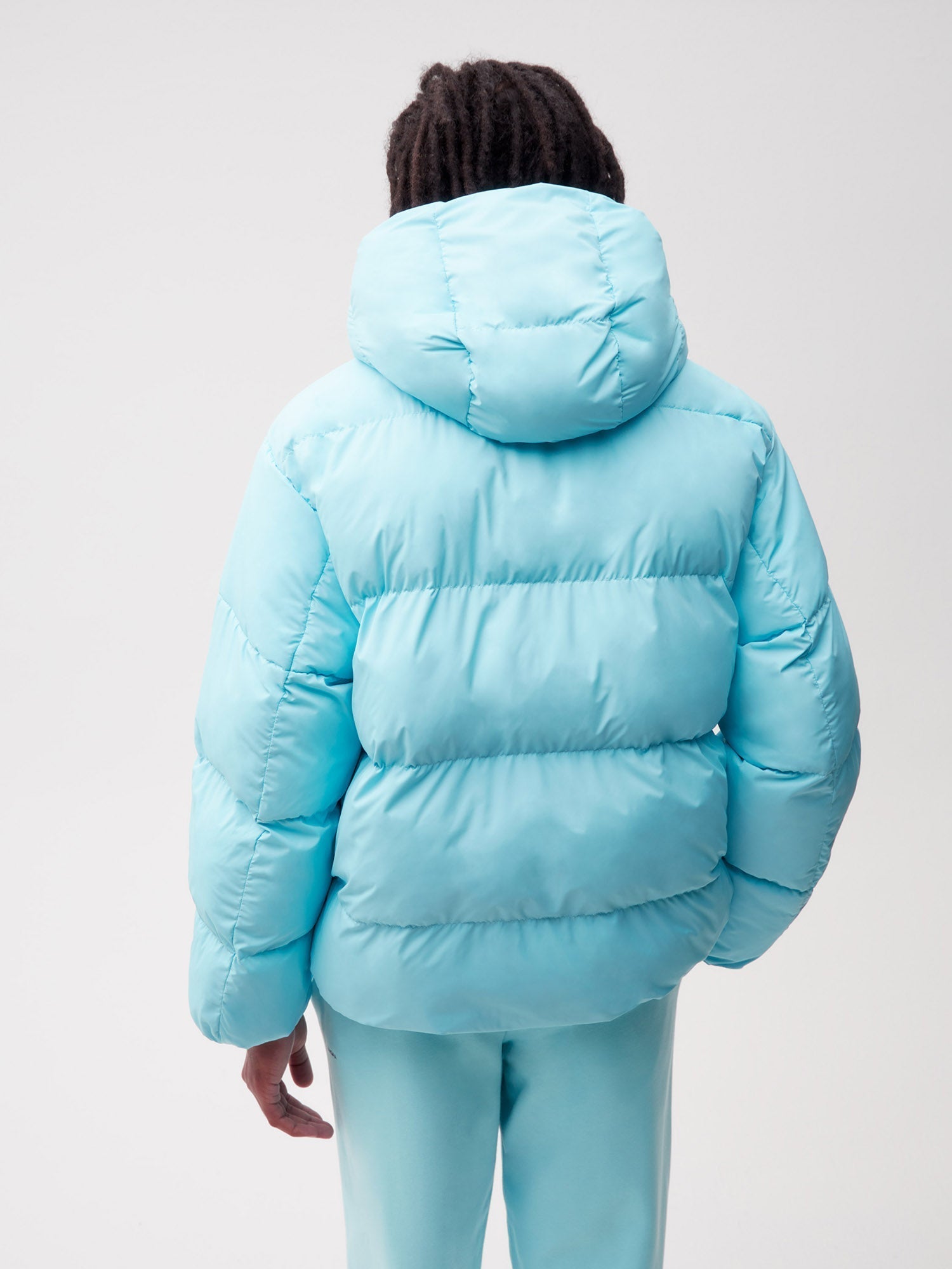 HW Flwrdwn Short Reversible Jacket Celestial Blue Male