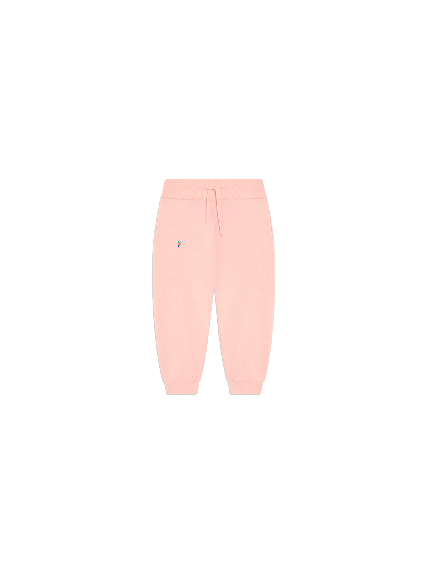 Kids Merino Wool Track Pants—pearl pink-packshot-3