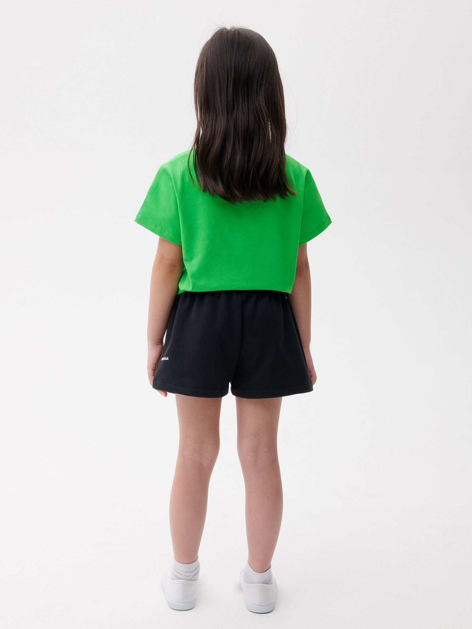 Kids Organic Cotton Shorts Black