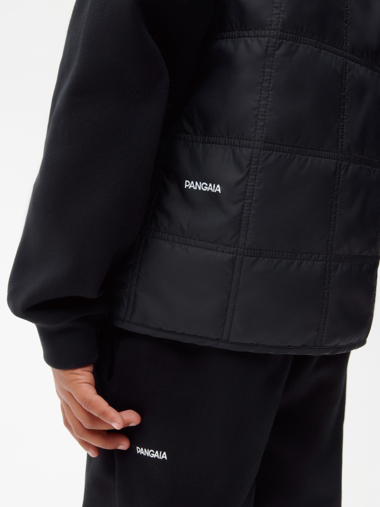 Kids-Recycled-Nylon-NW-FLWRDWN-Quilted-Gilet-Black-4