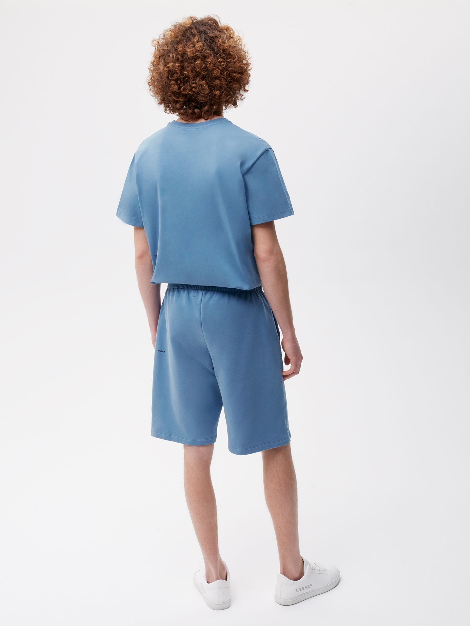 Pastels Organic Cotton Long Shorts PPRMINT Indigo Male