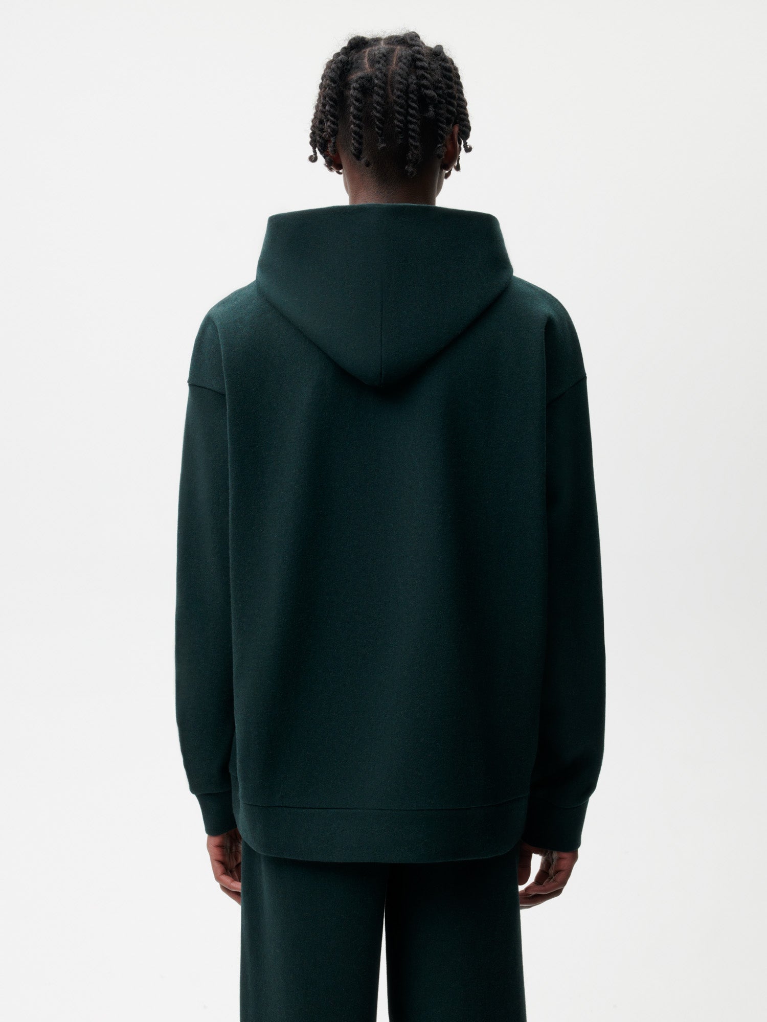 Recycled-Wool-Jersey-Hoodie-with-Pocket-Woodland-Green-Male-2
