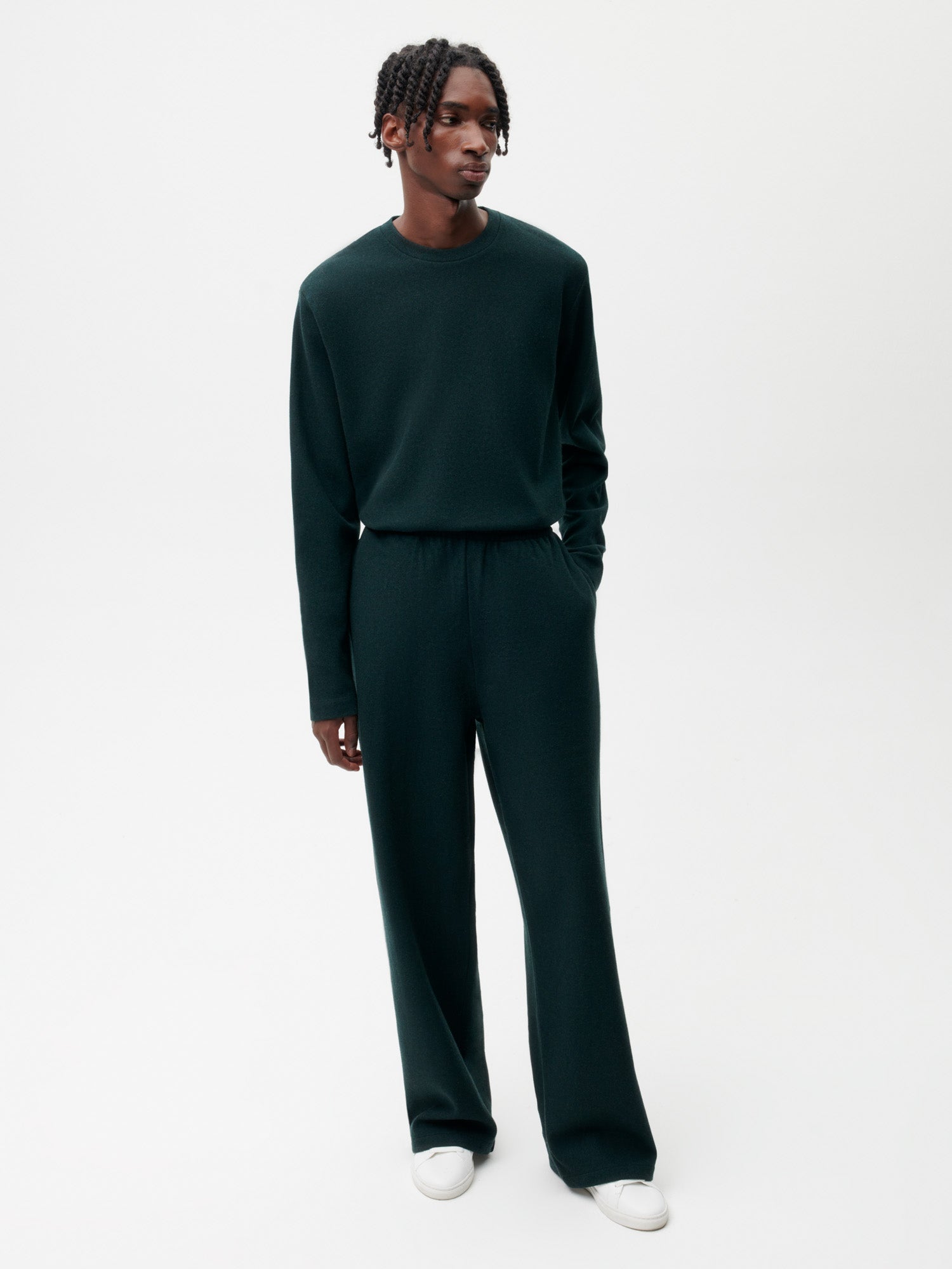 Recycled-Wool-Jersey-Pants-Woodland-Green-Male-1