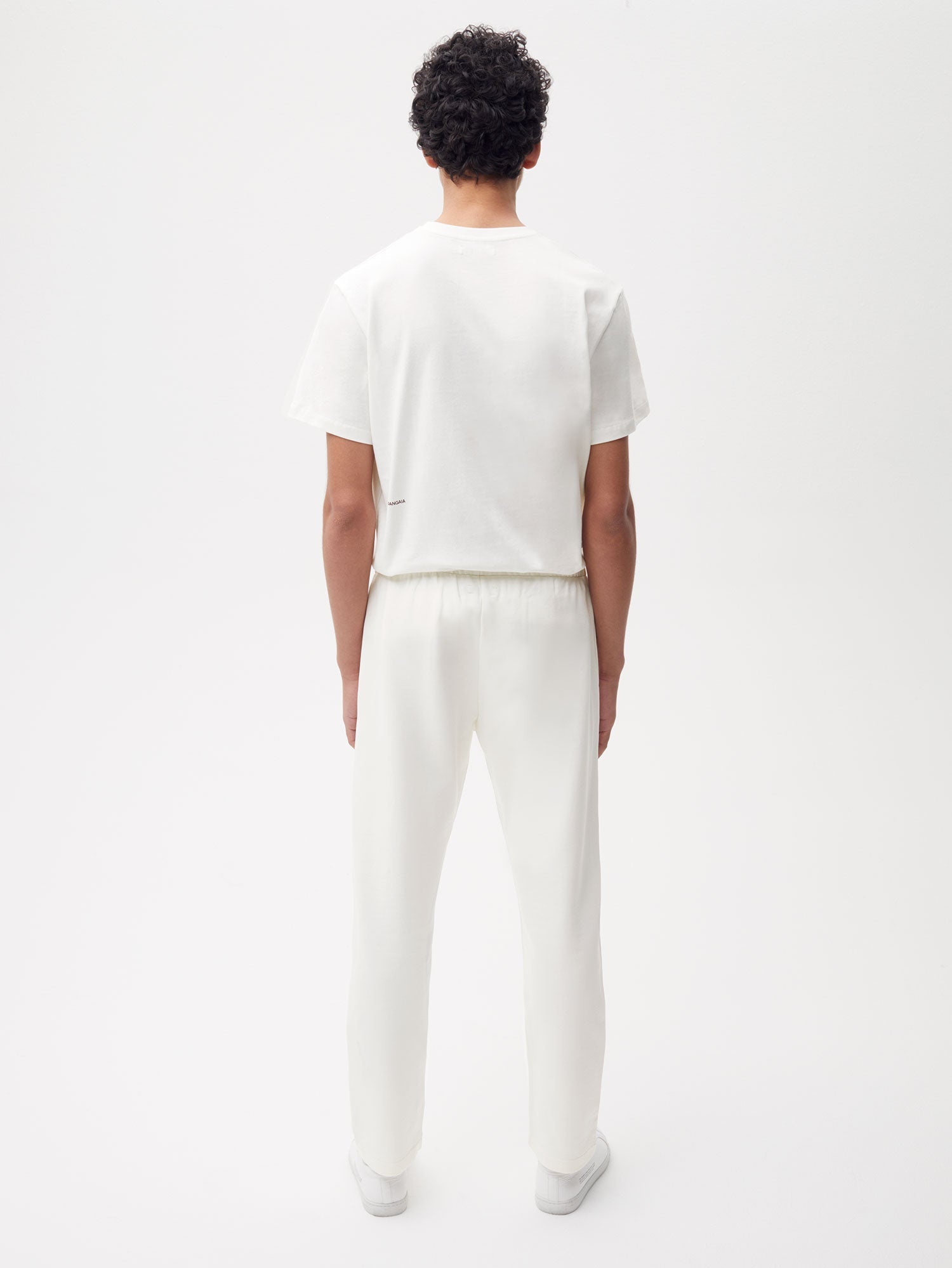 Tech Jersey Slim Pant Off White
