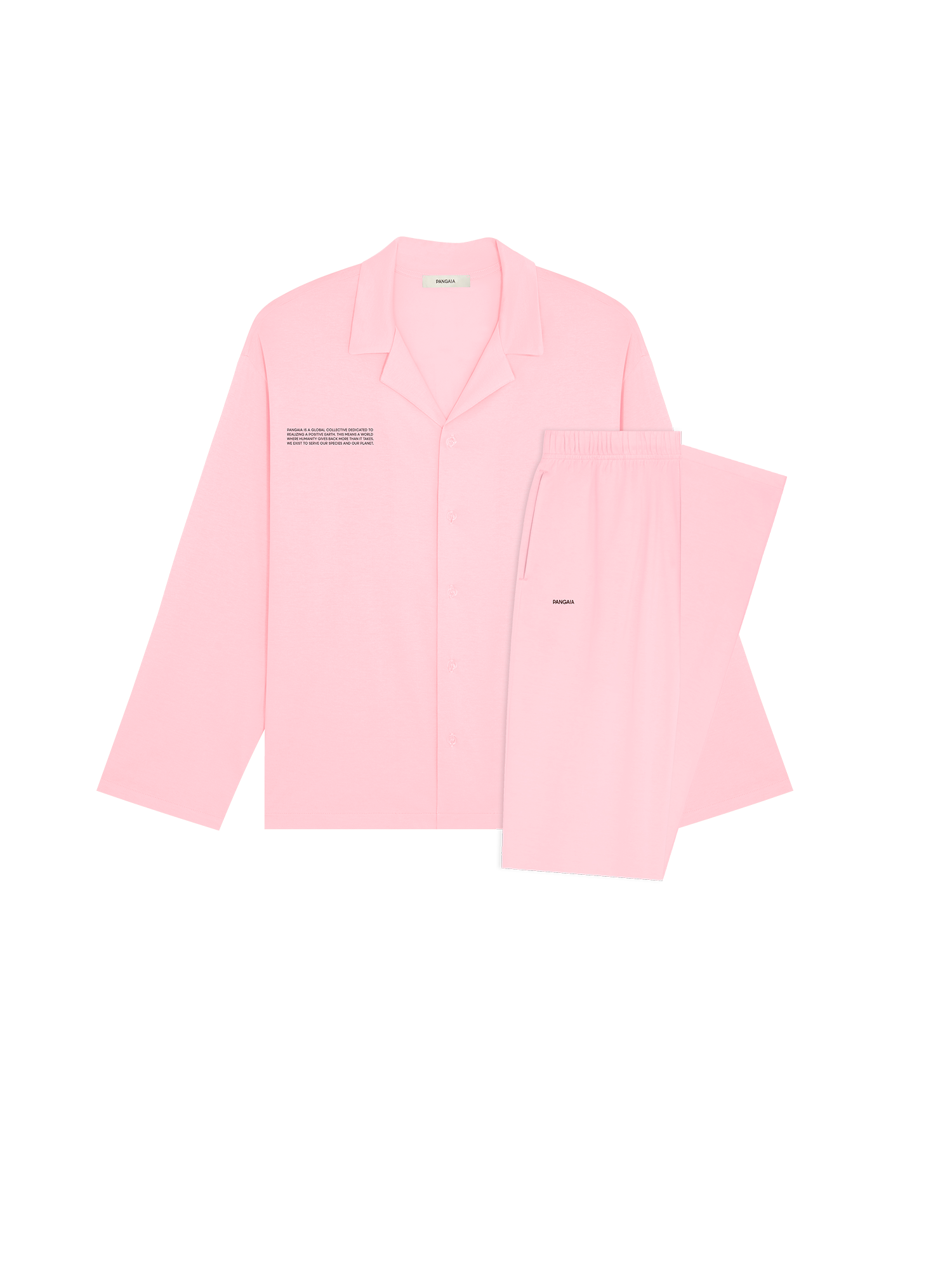 Womens 365 Lightweight Long Pyjama Set —magnolia pink