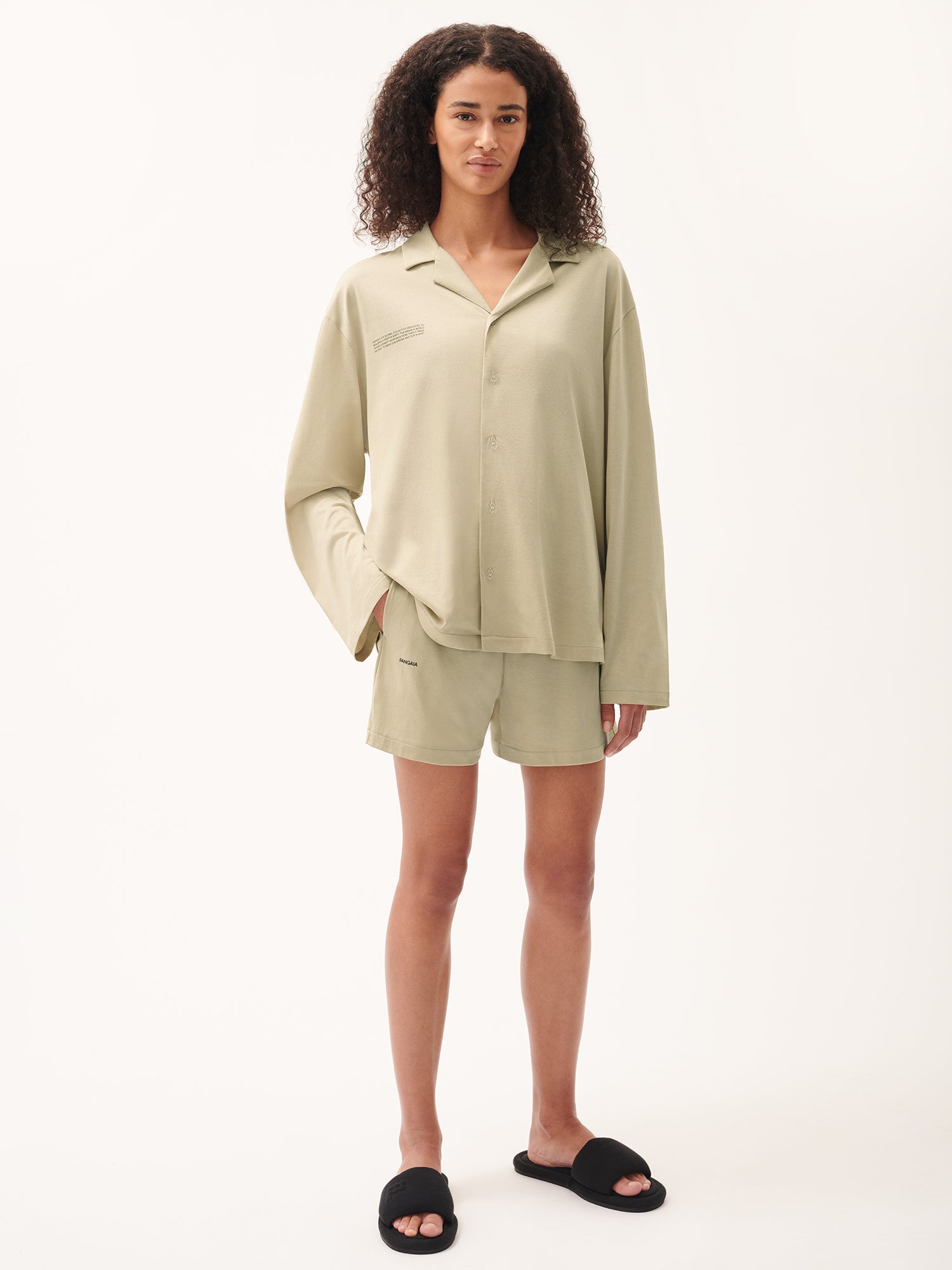 365_Lightweight_Short_Pyjama_Set_Maitake_Beige_female