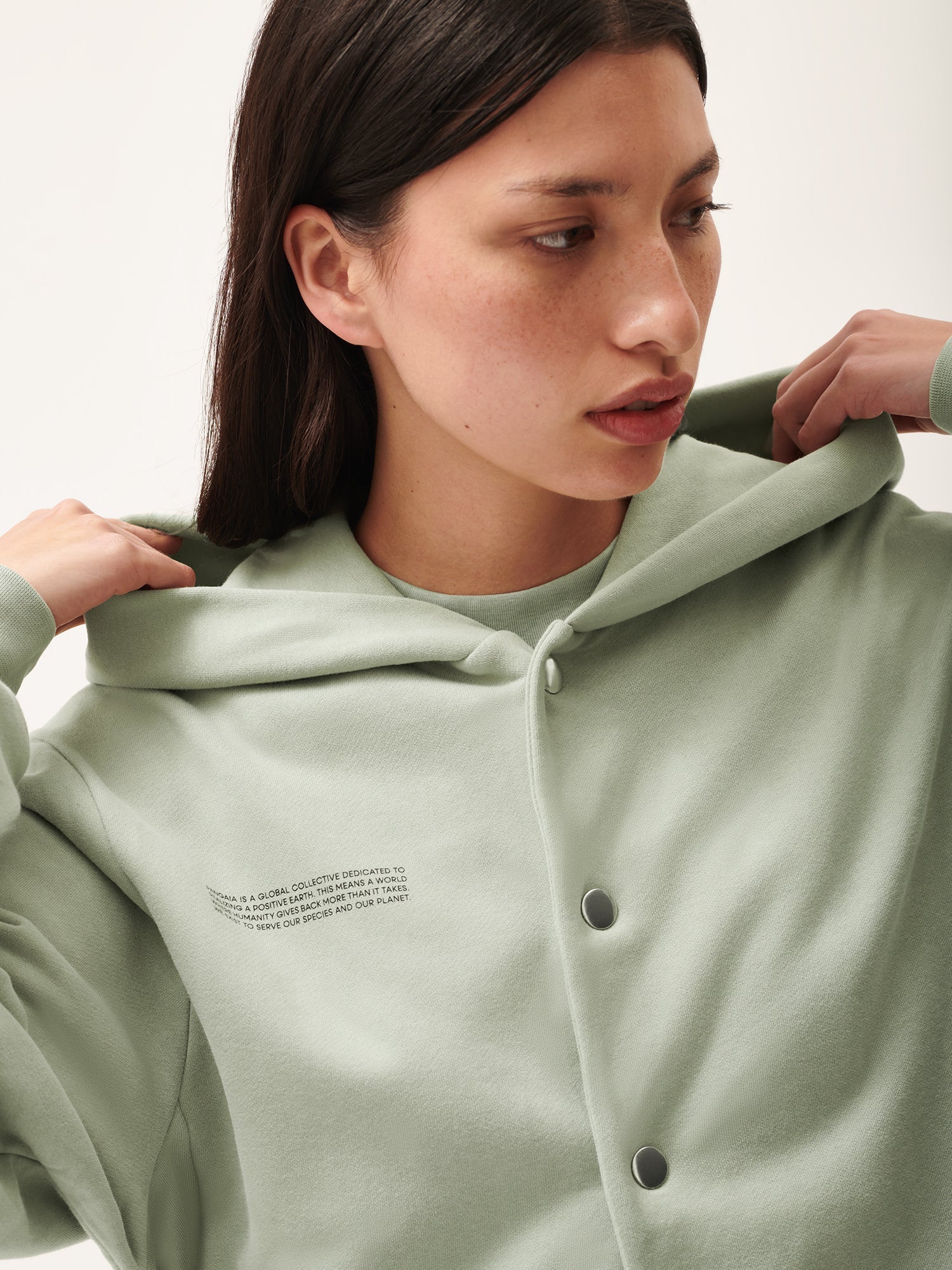 365_Midweight_Snap_Button_Hoodie_Moss_Green_female-3
