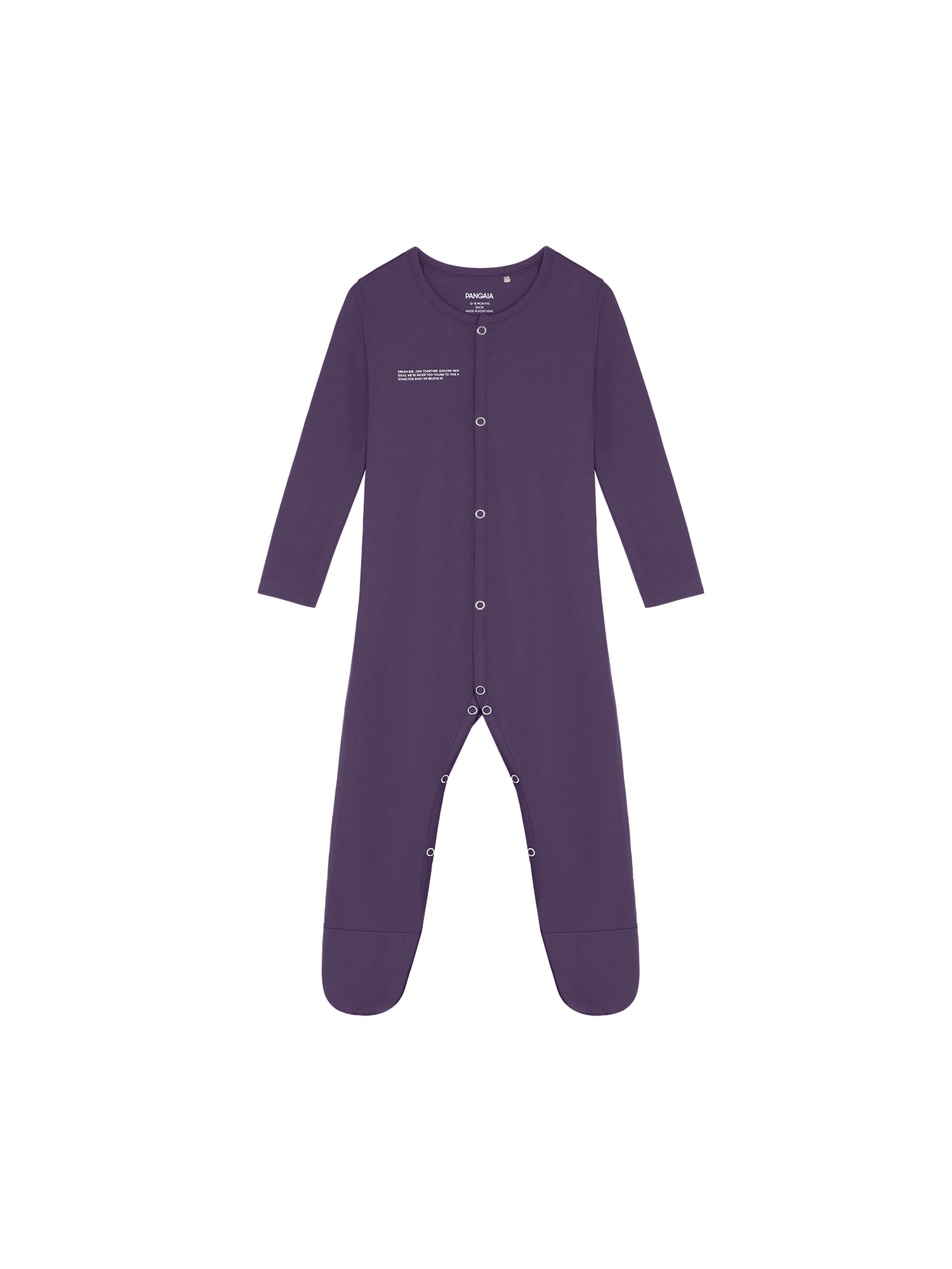 Baby 365 Lightweight Babygrow—blackberry