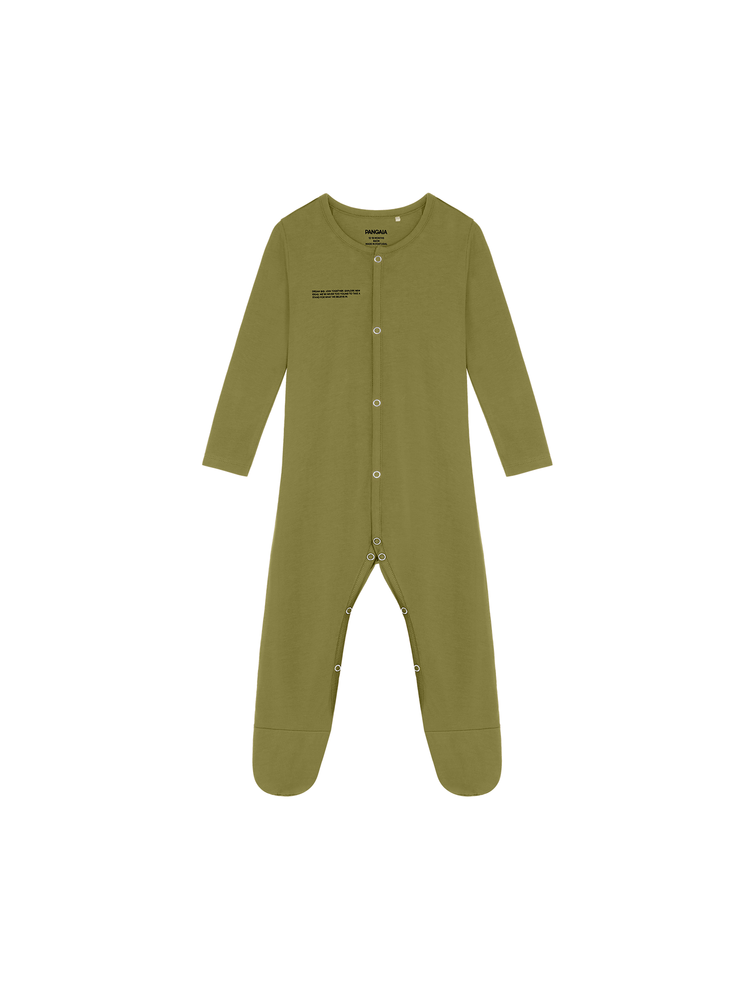 Baby 365 Lightweight Babygrow—highland green