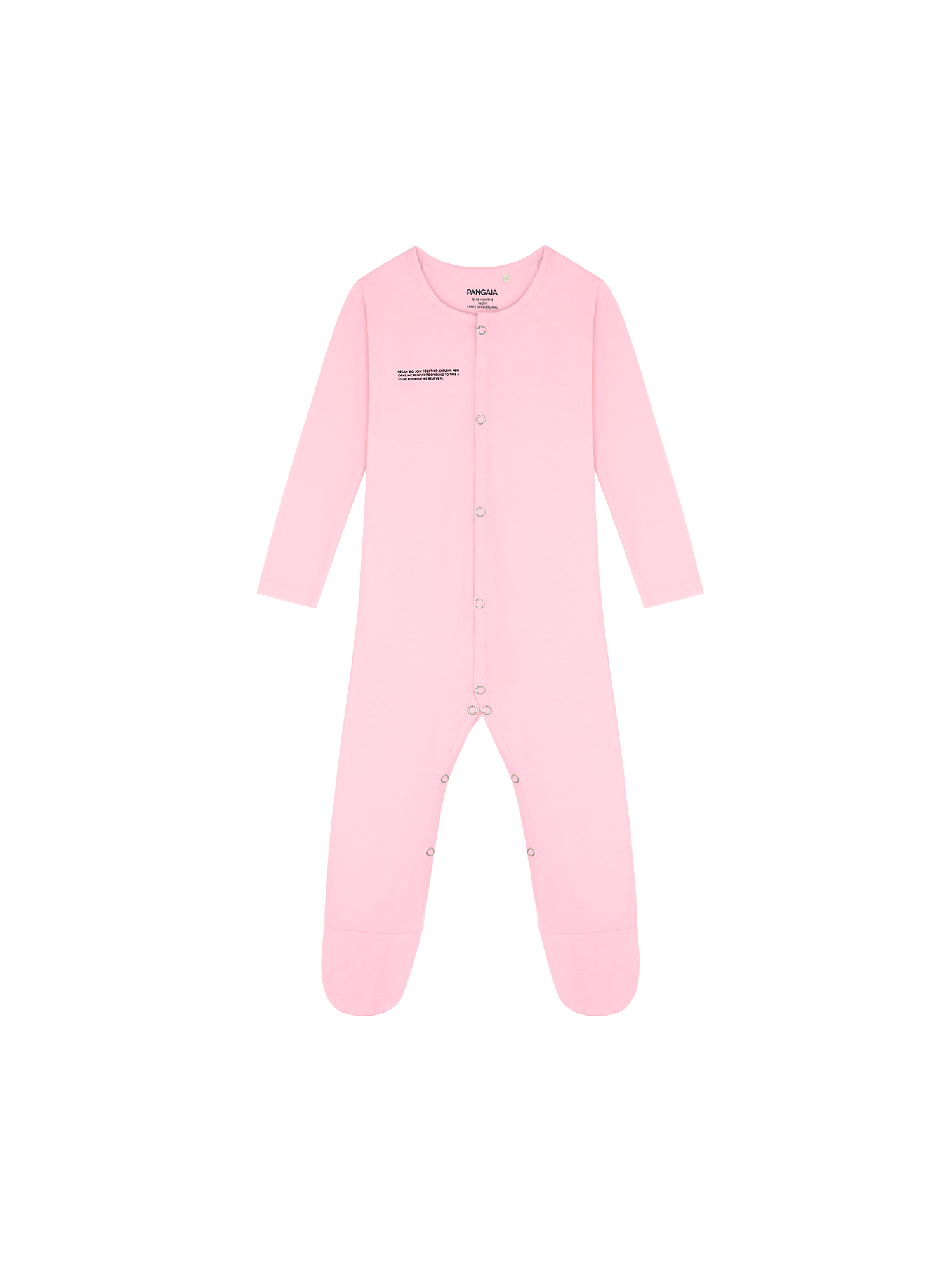 Baby 365 Lightweight Babygrow—magnolia pink