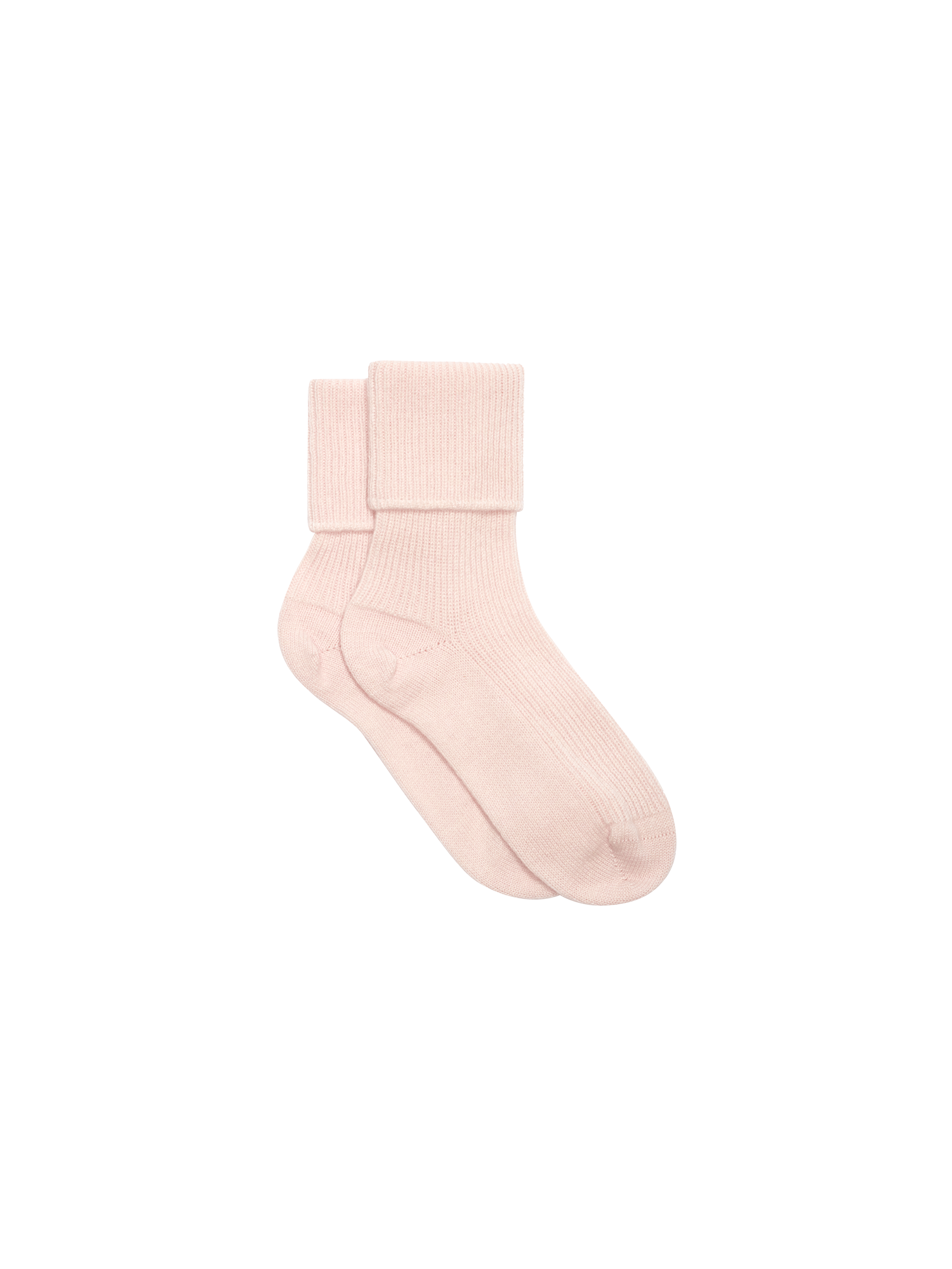 Cashmere Bed Socks—rose quartz