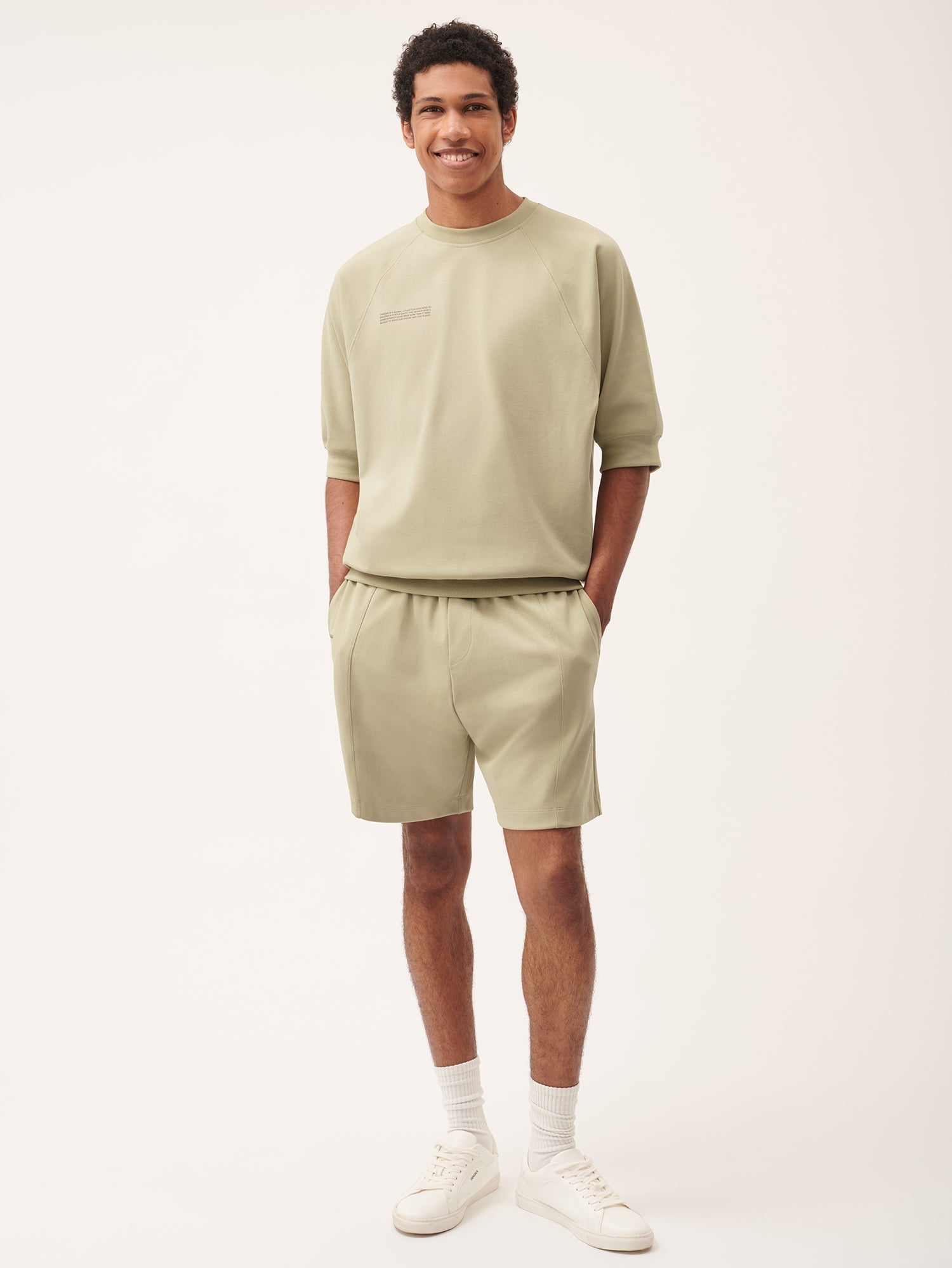 DNA_Double_Jersey_Panelled_Shorts_Maitake_Beige_Male_1