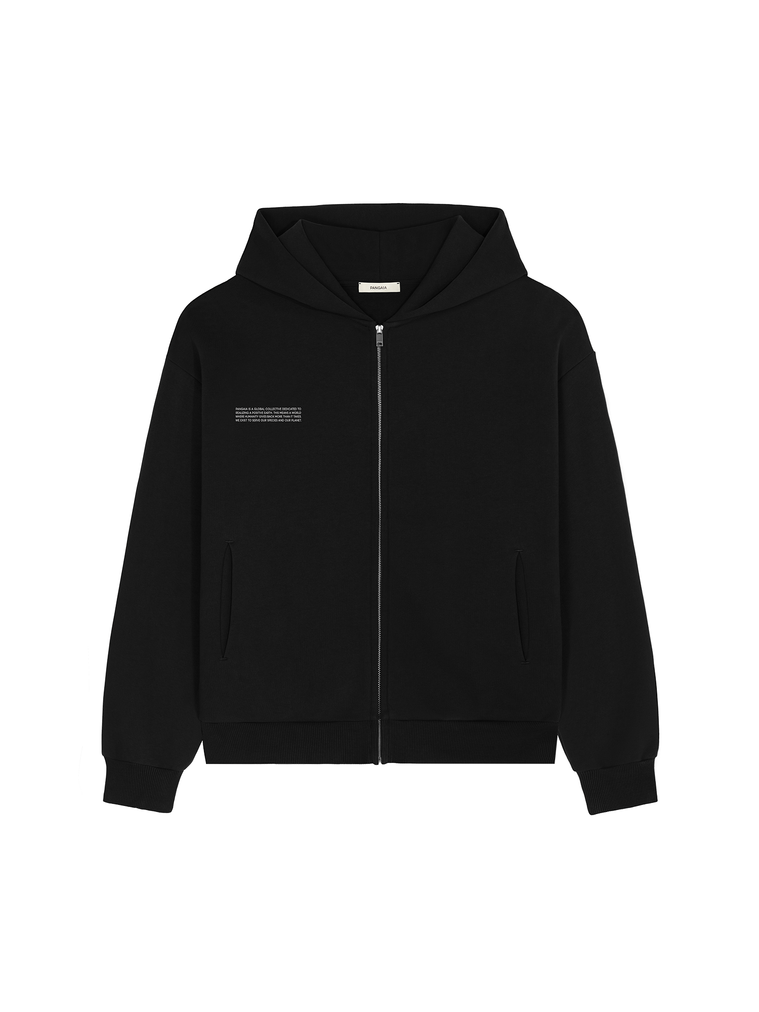 Mens DNA Heavyweight Zipped Hoodieâ€”black