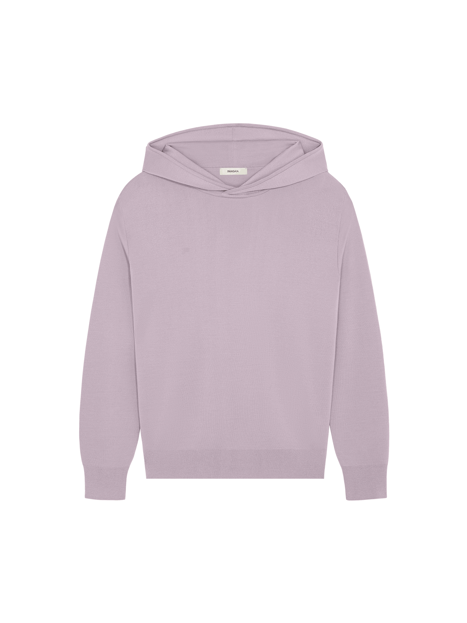 Womens Regenerative Merino Wool Hoodie—raisin purple