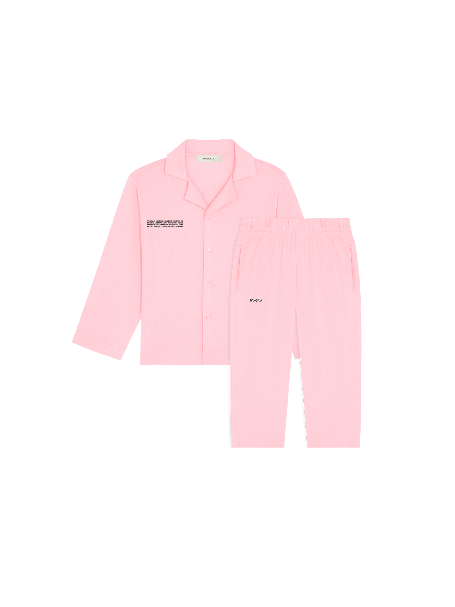 Kids' 365 Lightweight Long Playwear Set —magnolia pink