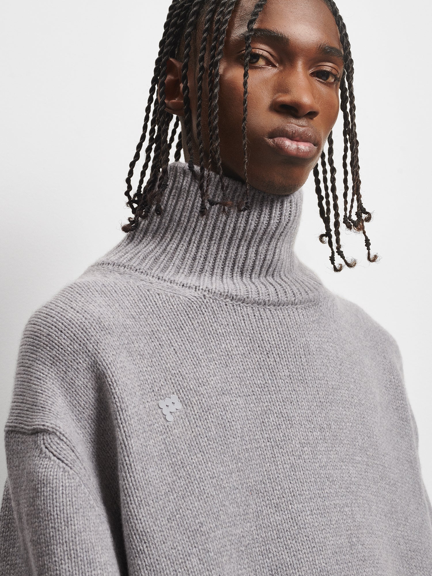 Mens_Recycled_Cashmere_Knit_Chunky_Turtleneck_Sweater_Grey_Marl-male-3