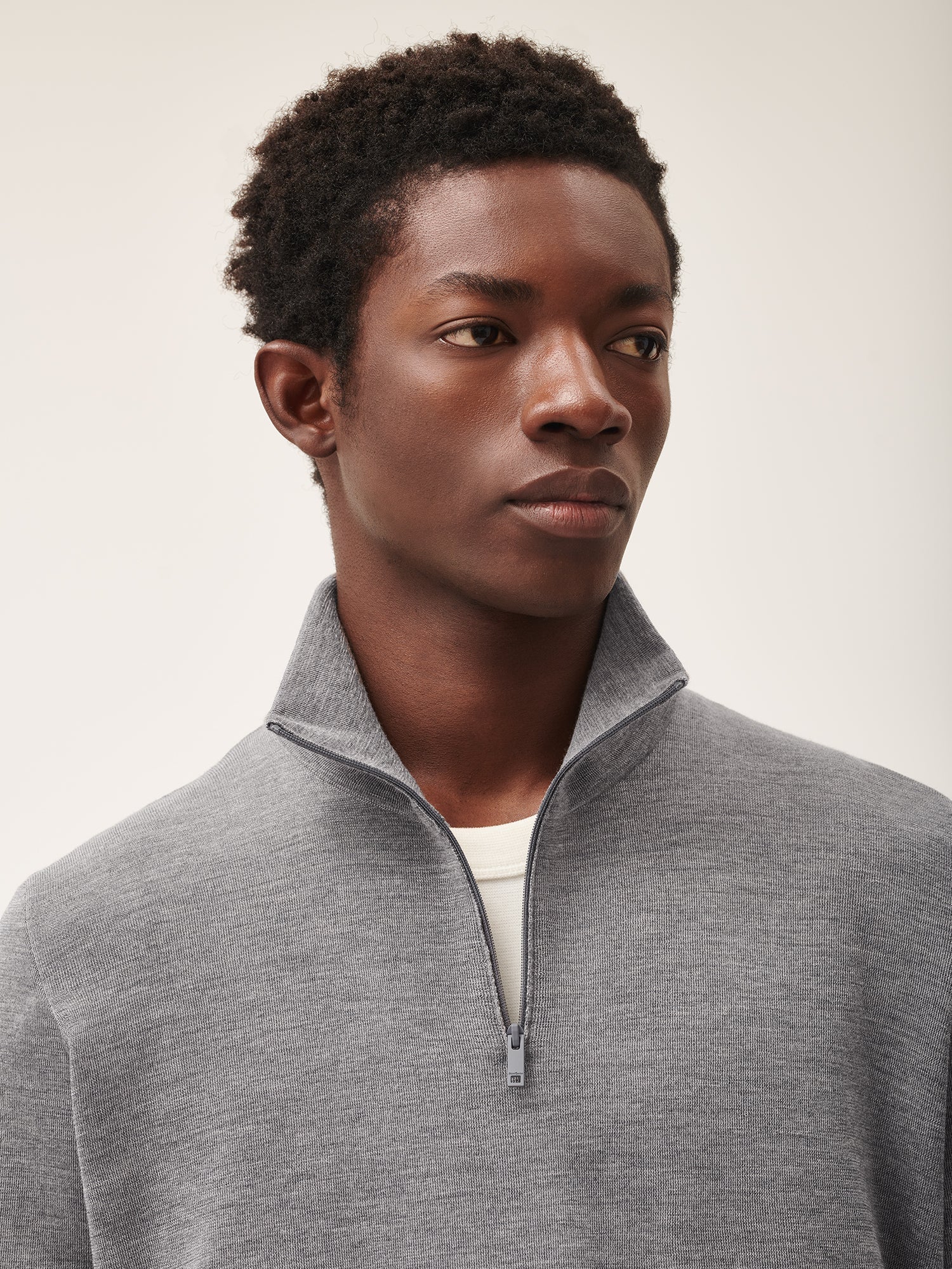 Merino_Knit_Slim_Fit_Half_Zip_Sweater_Grey_Marl_Male-6