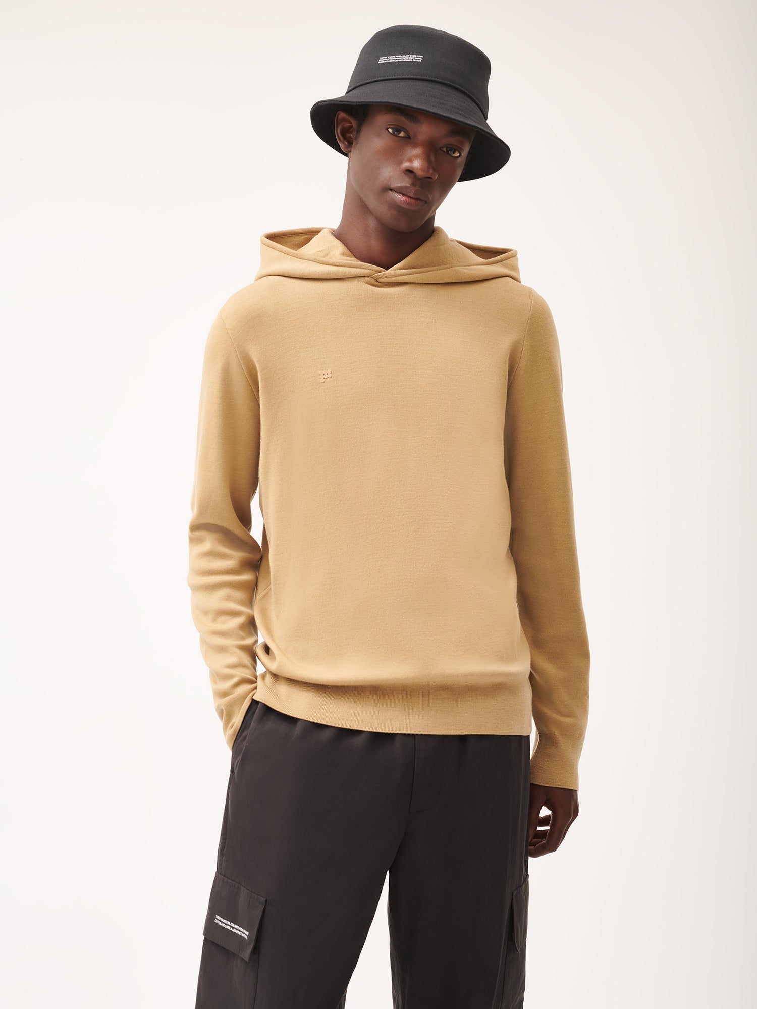 Merino_Knit_Slim_Fit_Hoodie_Camel_Male-1