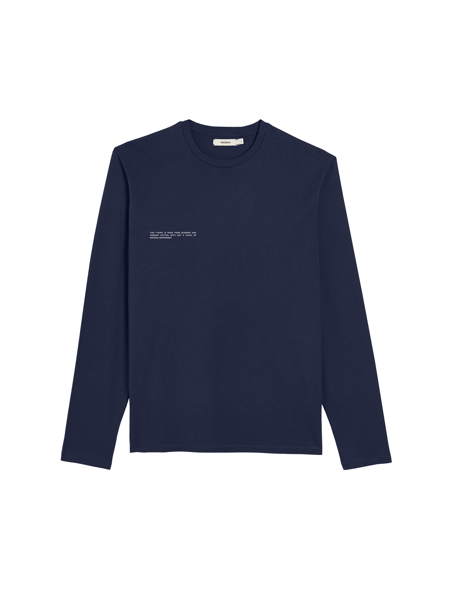 Organic Cotton Long Sleeve T-shirt with C-FIBER-packshot-3
