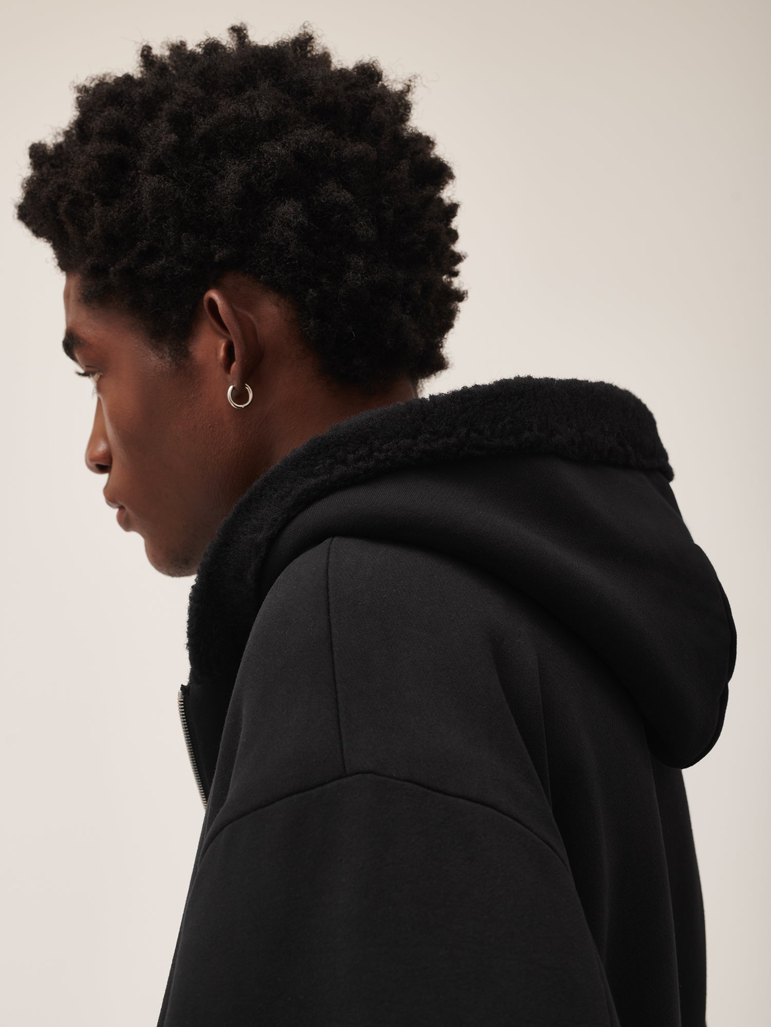 Unisex_Reversible_Outdoor_Fleece_Zip_Hoodie_Black-Male-5
