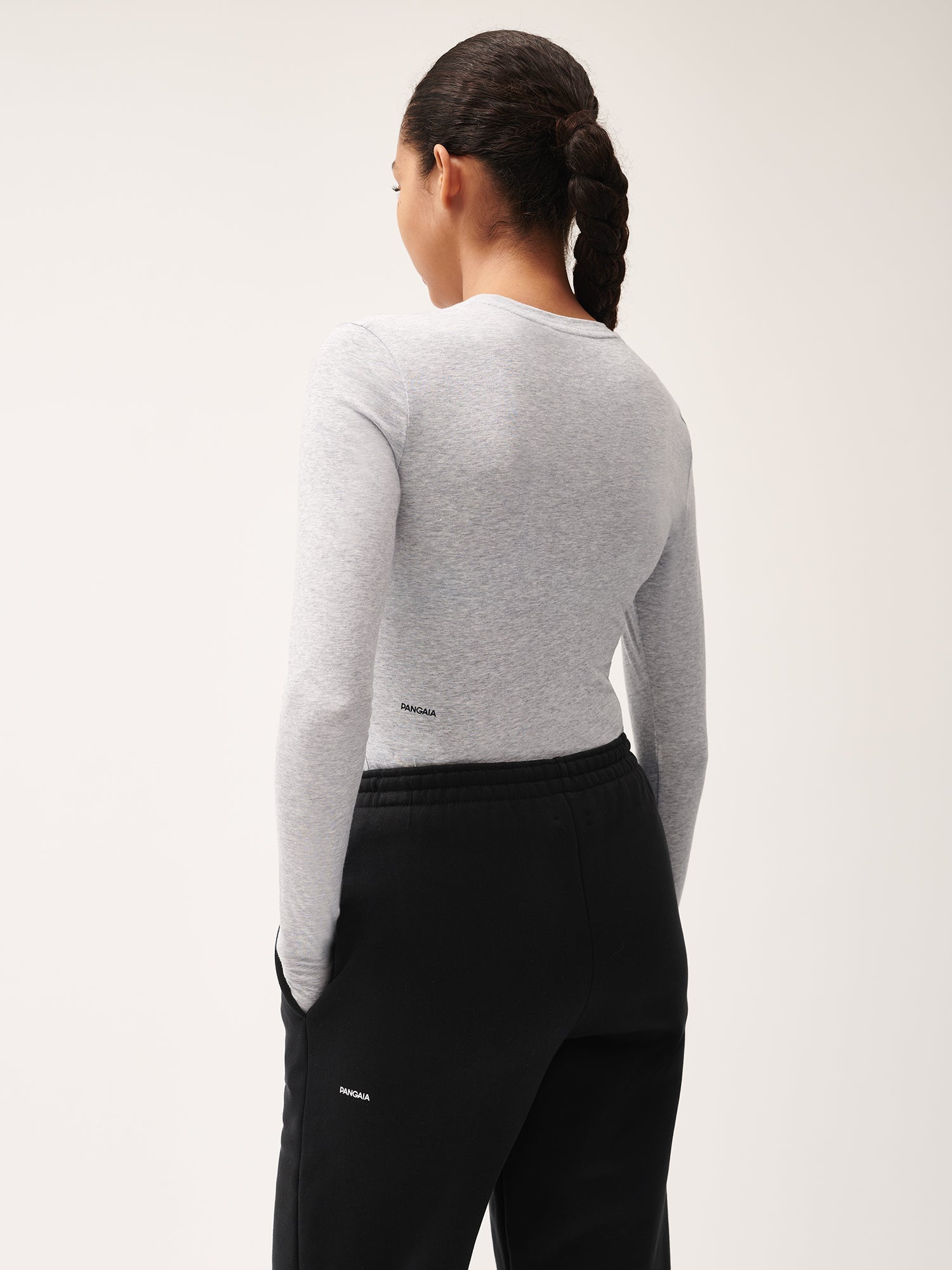 Women_s_365_Cotton_Stretch_Long_Sleeved_Top_Grey_Marl_female-2