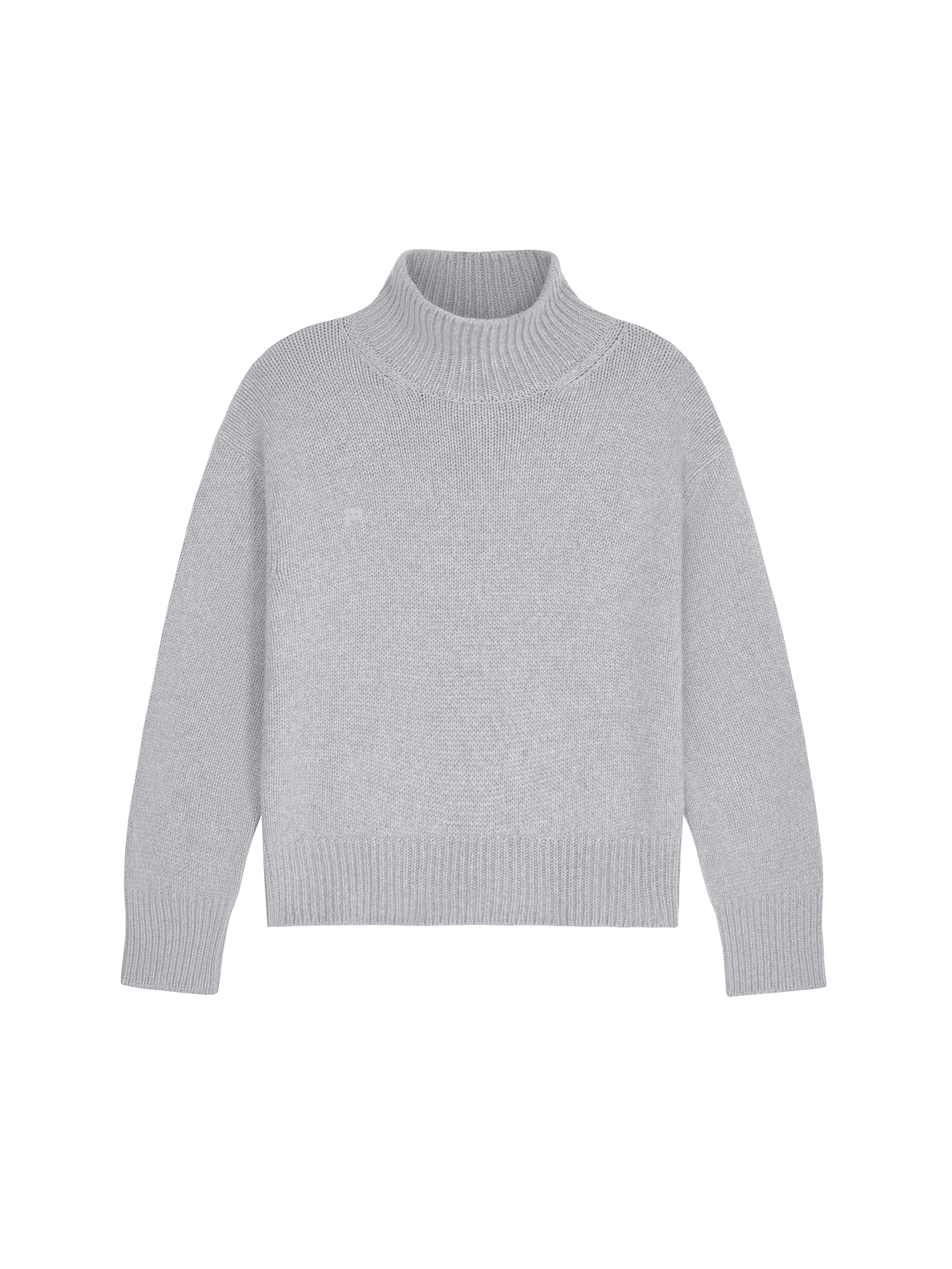 Womens_Recycled_Cashmere_Knit_-Chunky_Turtleneck_Sweater_Grey_Marl-packshot-2