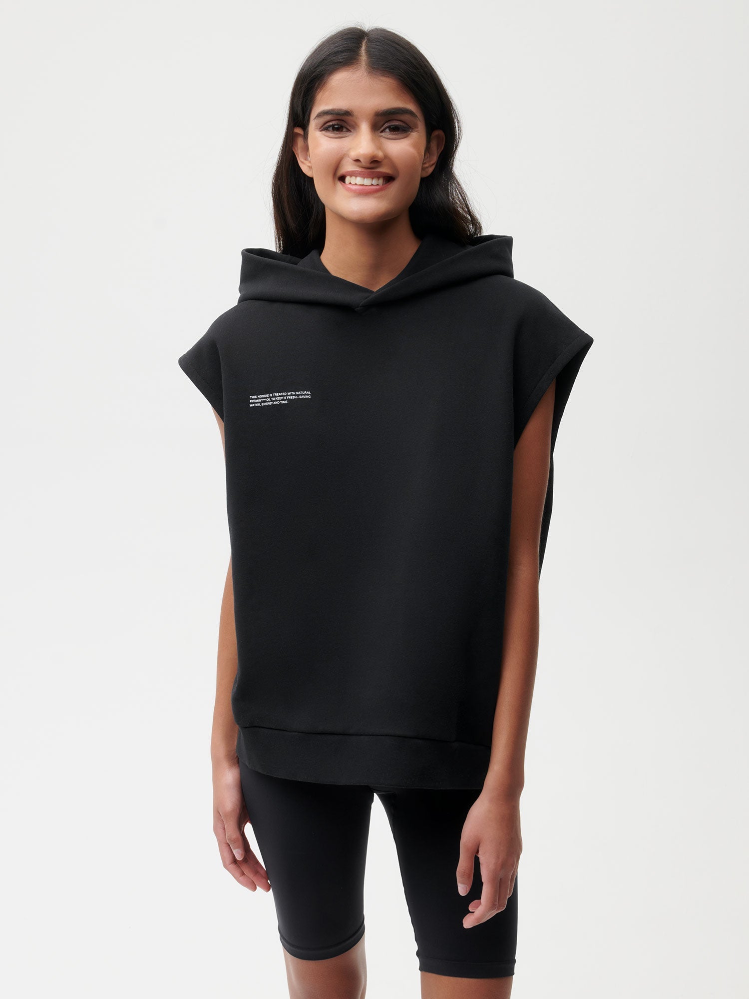 365 Sleeveless Hoodie Female