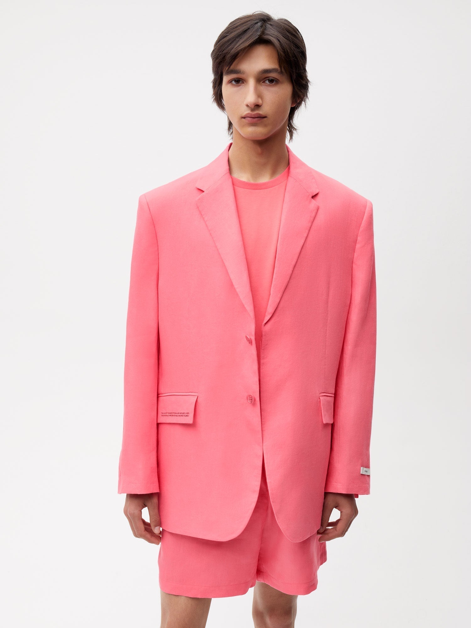 Aloe Linen Tailored Blazer Male