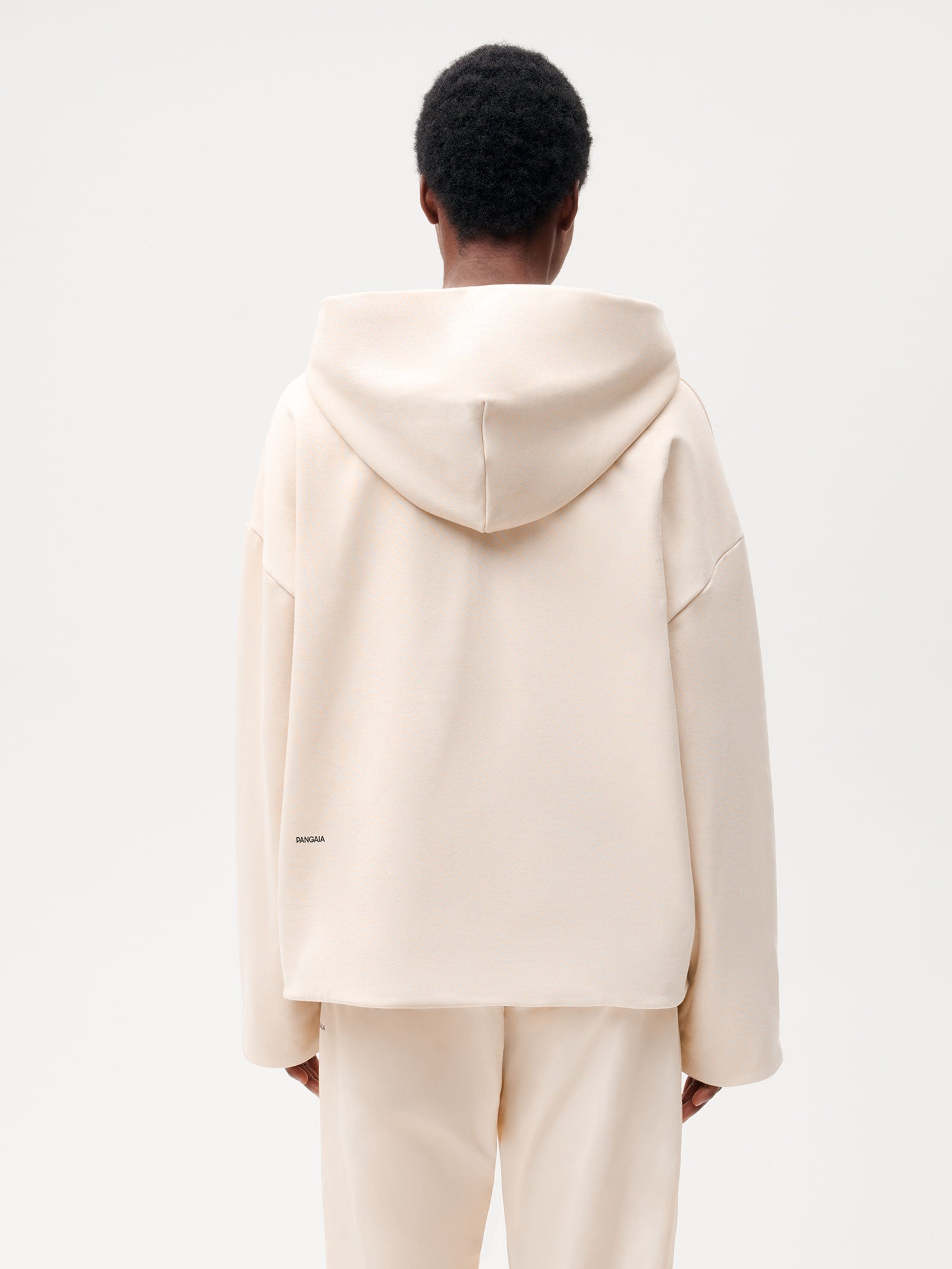 Dropel-Half-Zip-Hoodie-Sand-Female-2