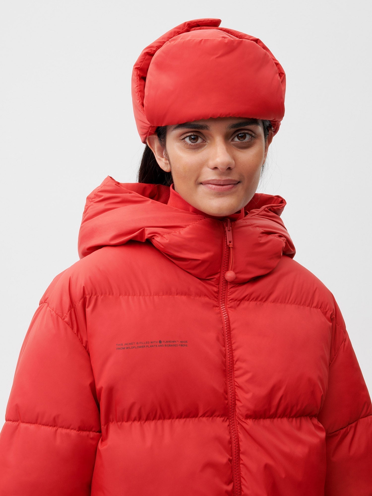 HW Flwrdwn Hat Apple Red