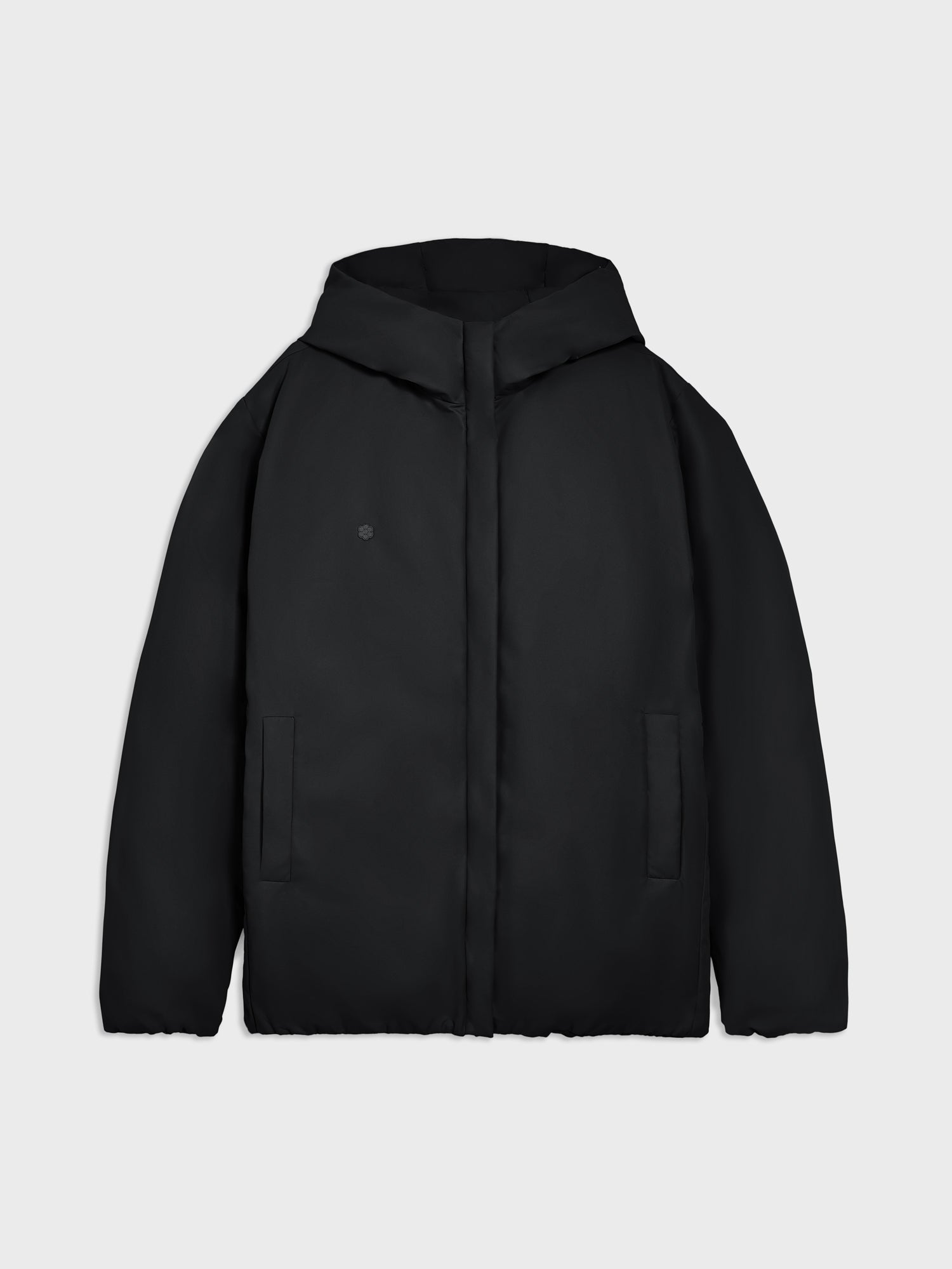 HW Flwrdwn Short Reversible Jacket Black
