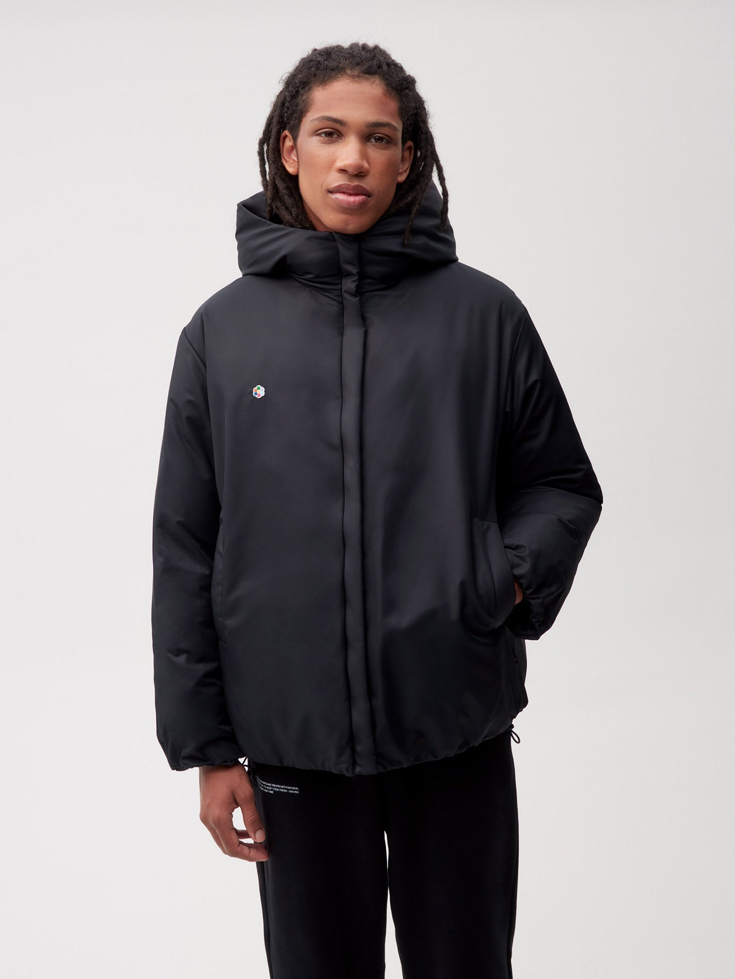 HW Flwrdwn Short Reversible Jacket Black Male