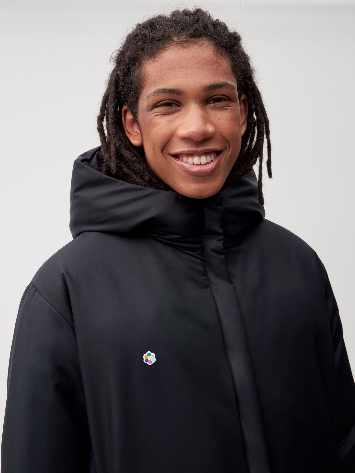 HW Flwrdwn Short Reversible Jacket Black Male