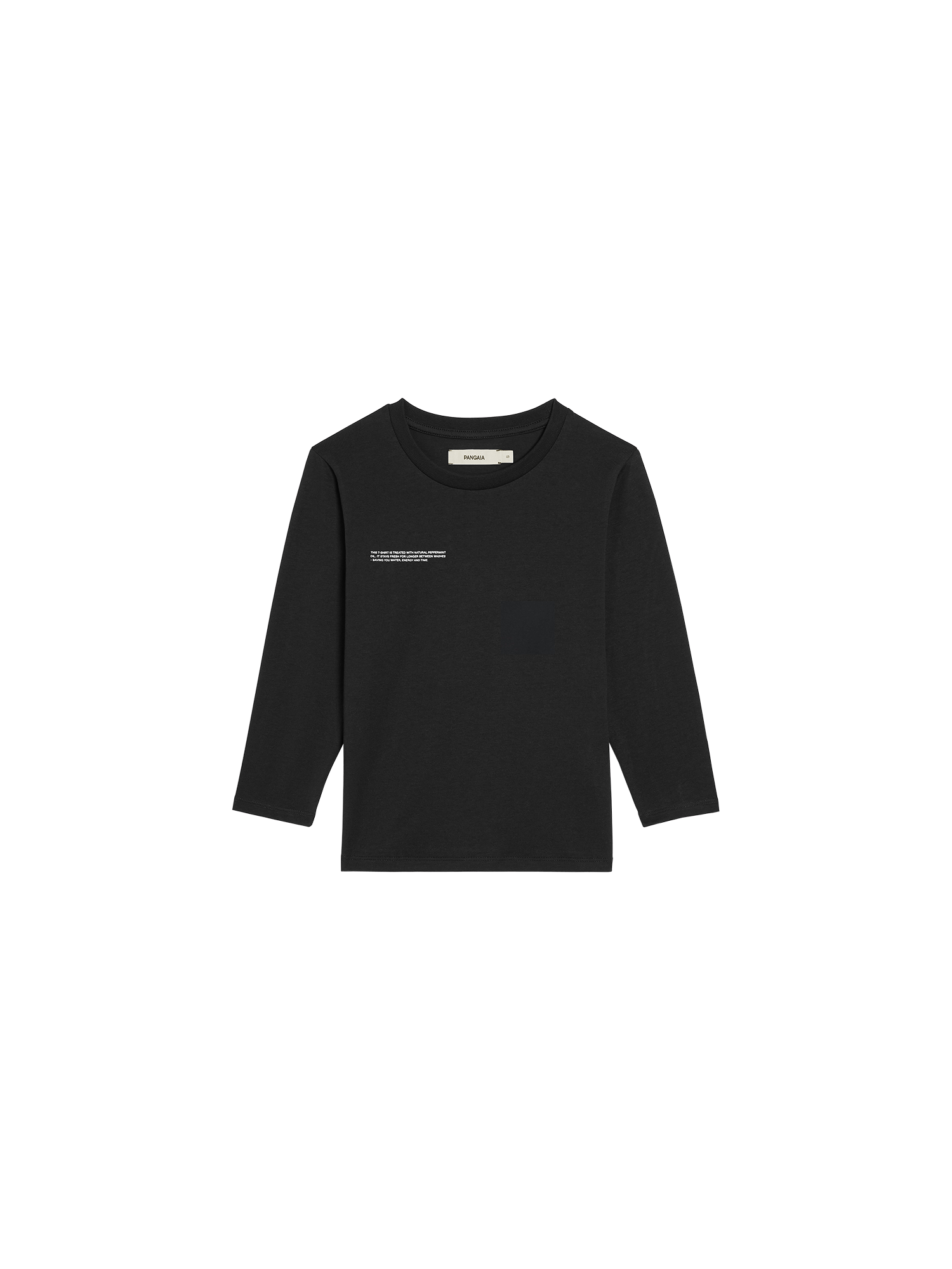 Kids 365 PPRMINT Long Sleeve T-shirt Coreâ€”black-packshot-3