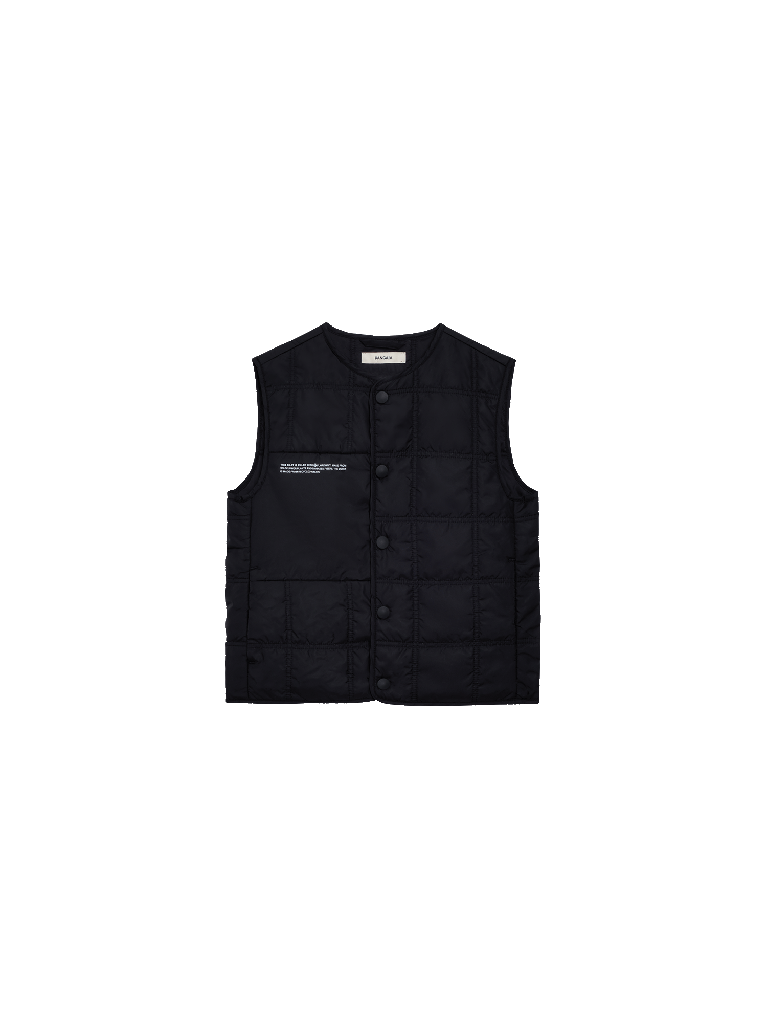 Kids-Recycled-Nylon-NW-Flwrdwn-Quilted-Gilet-Black-packshot-3