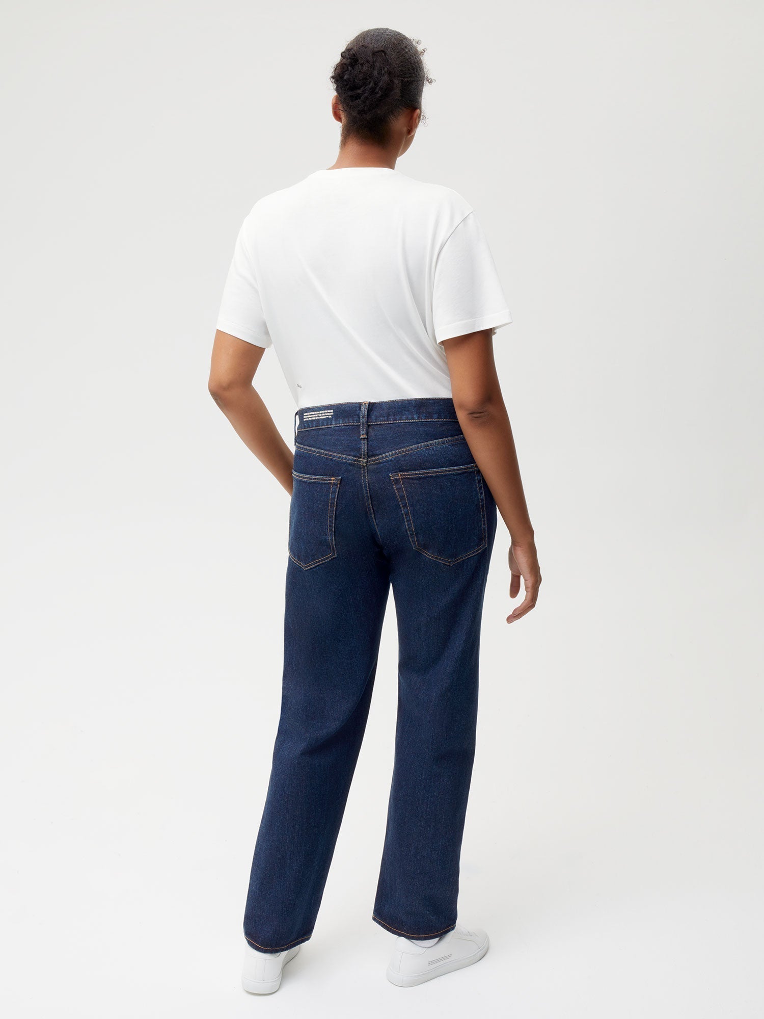 Nettle Button Up Straight Leg Denim Rinse Wash Female W